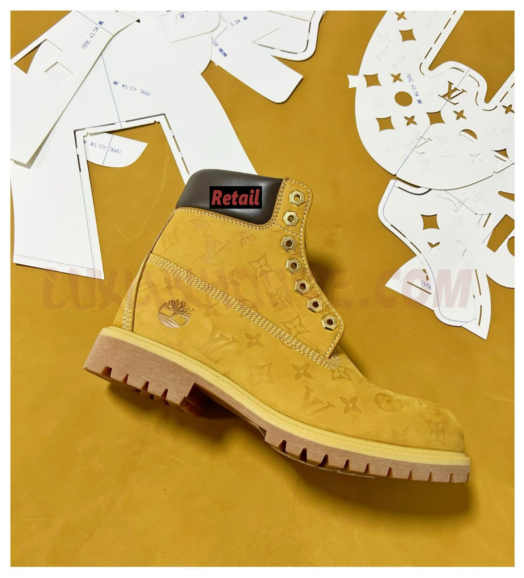 Louis Vuitton × Timberland Development Progress Report