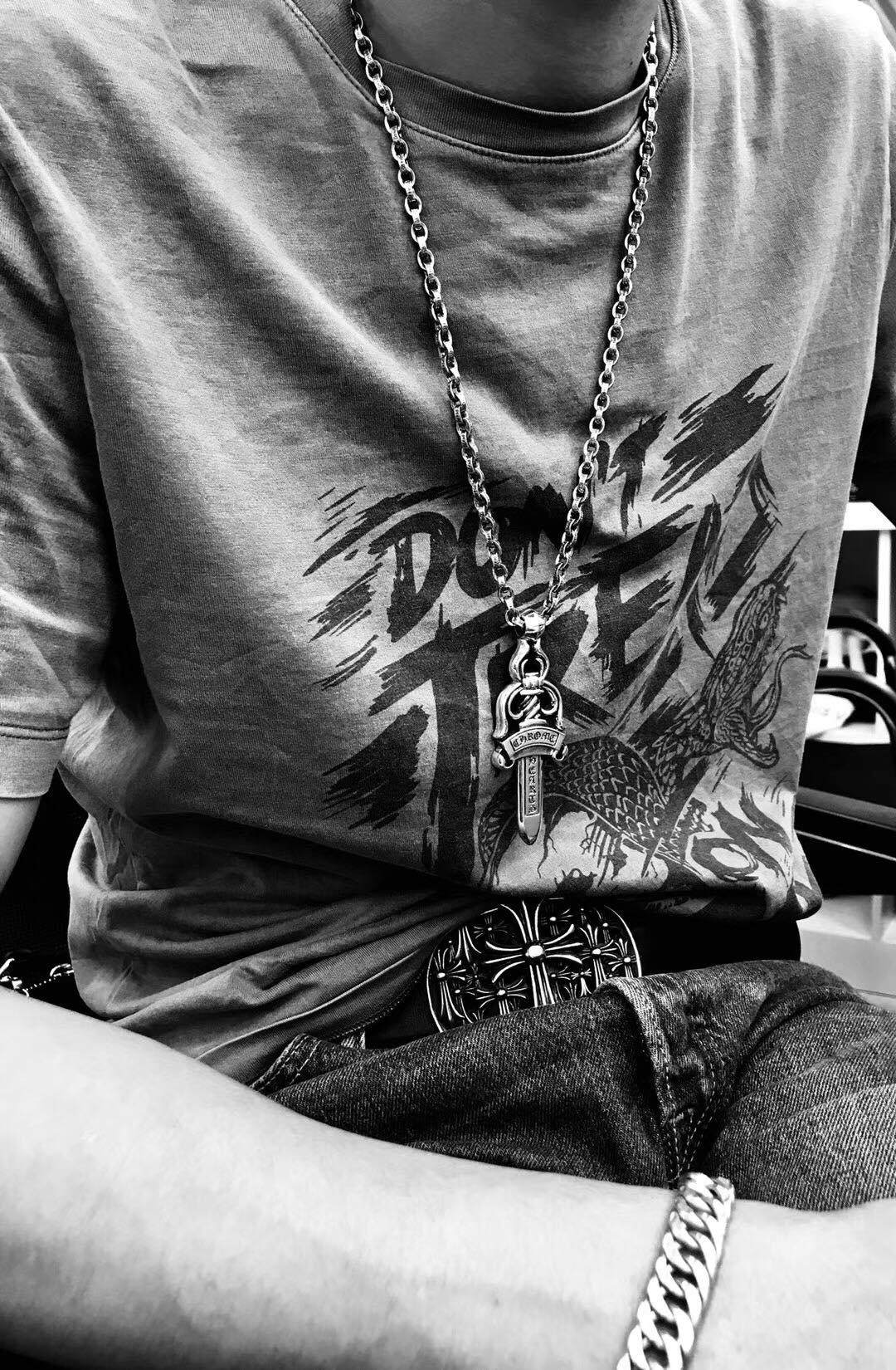 LuxluxHouse Best Quality Accessories Necklace Chrome Hearts