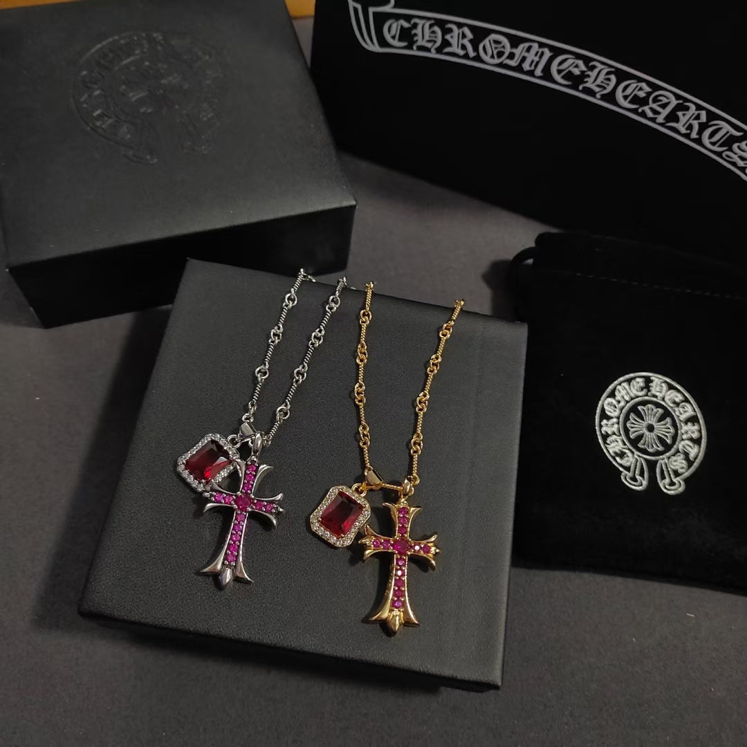 LuxluxHouse Best Quality Accessories Necklace Chrome Hearts