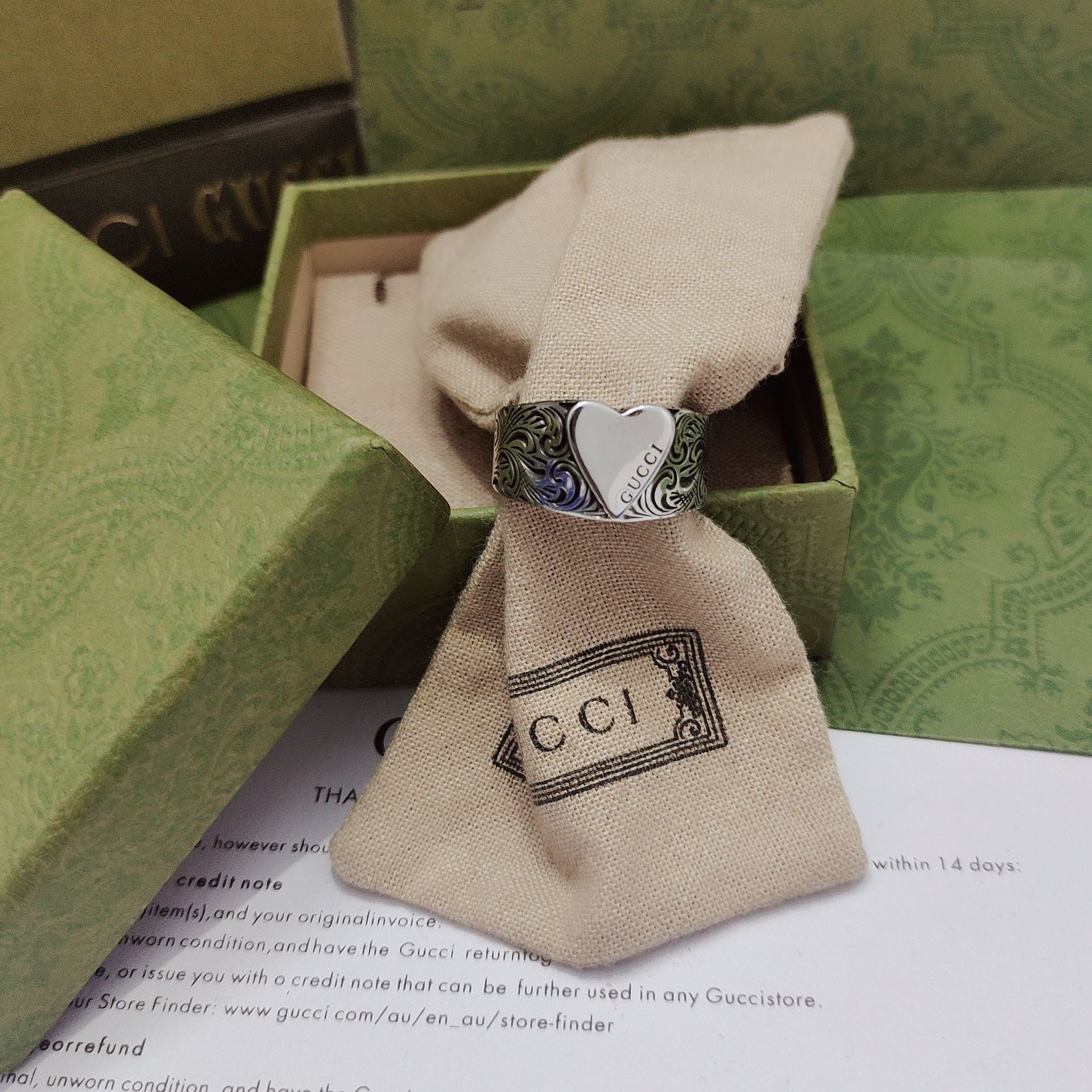 LuxluxHouse Best Quality Accessories Gucci Ring Ring Ring