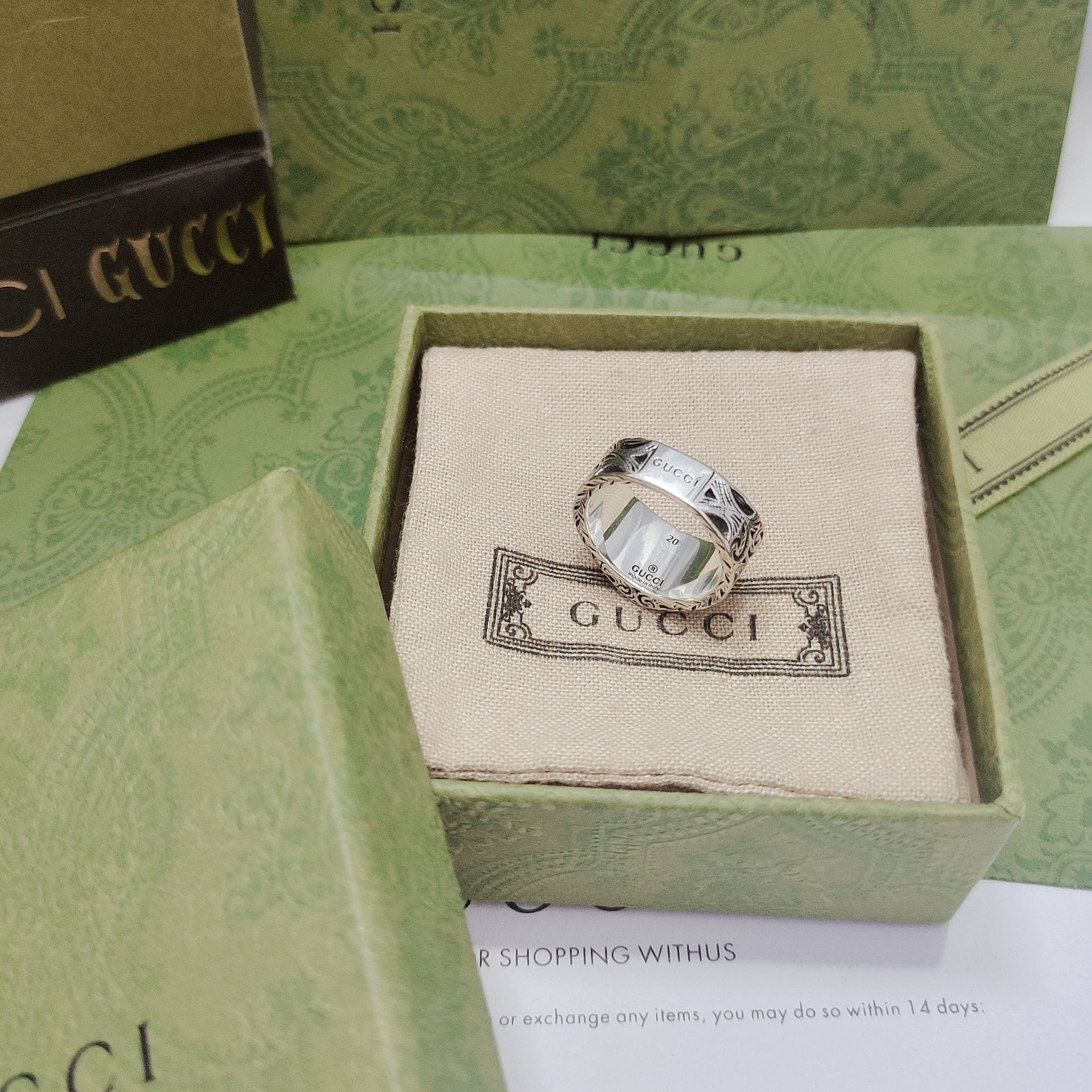 LuxluxHouse Best Quality Accessories Gucci Ring Ring Ring