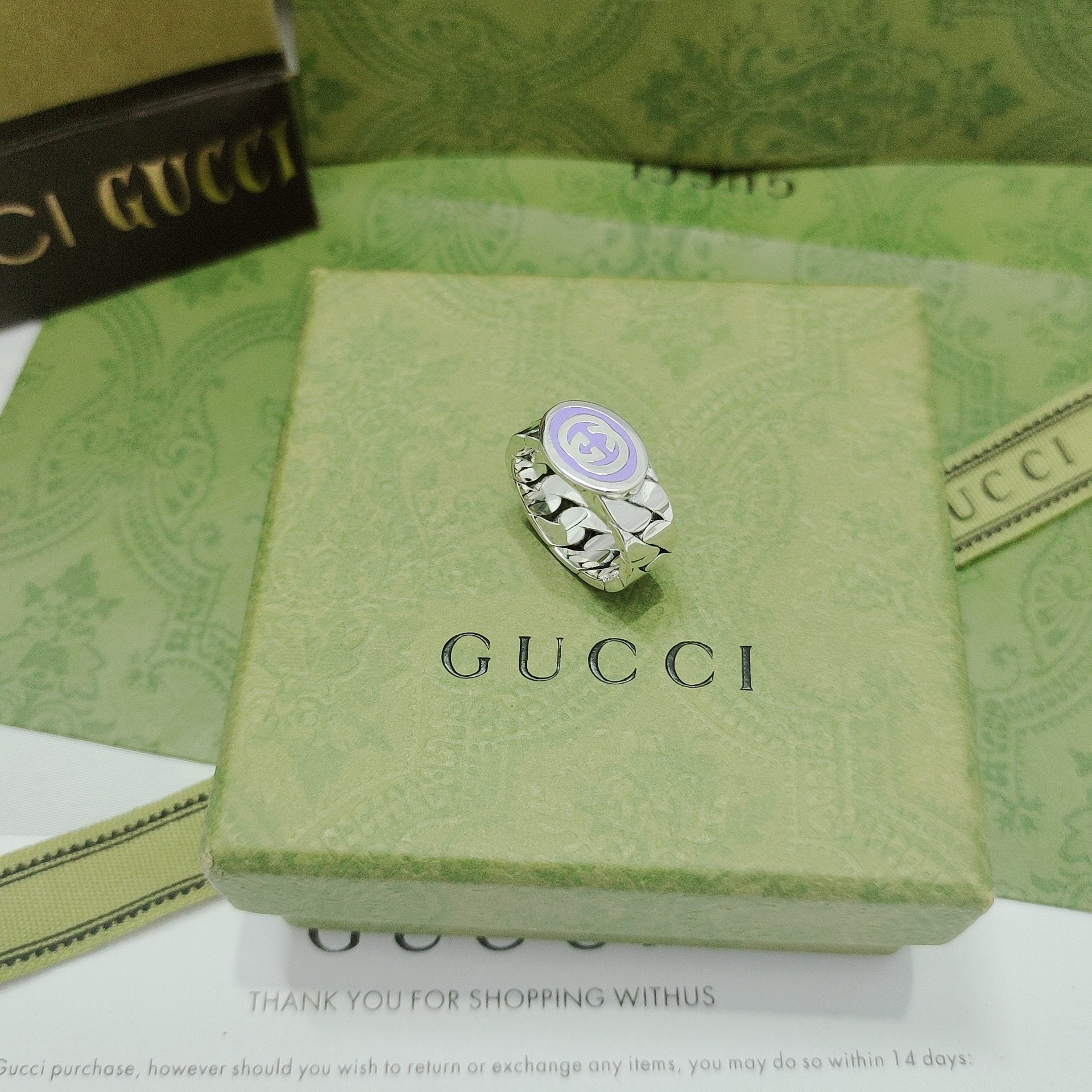 LuxluxHouse Best Quality Accessories Gucci Ring Ring Ring