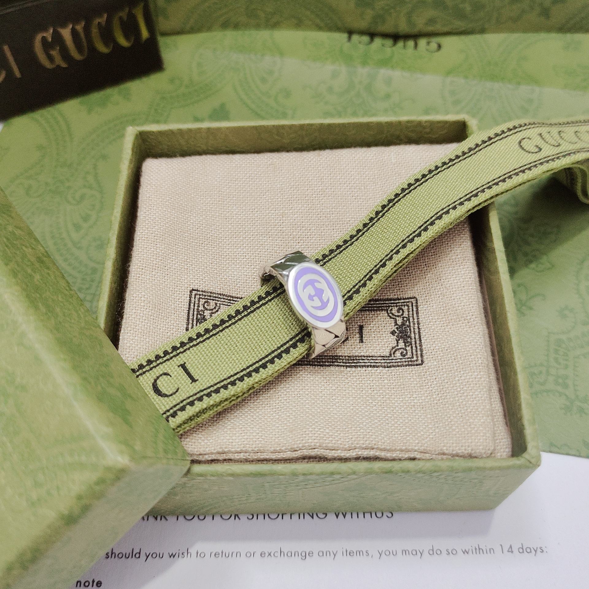 LuxluxHouse Best Quality Accessories Gucci Ring Ring Ring