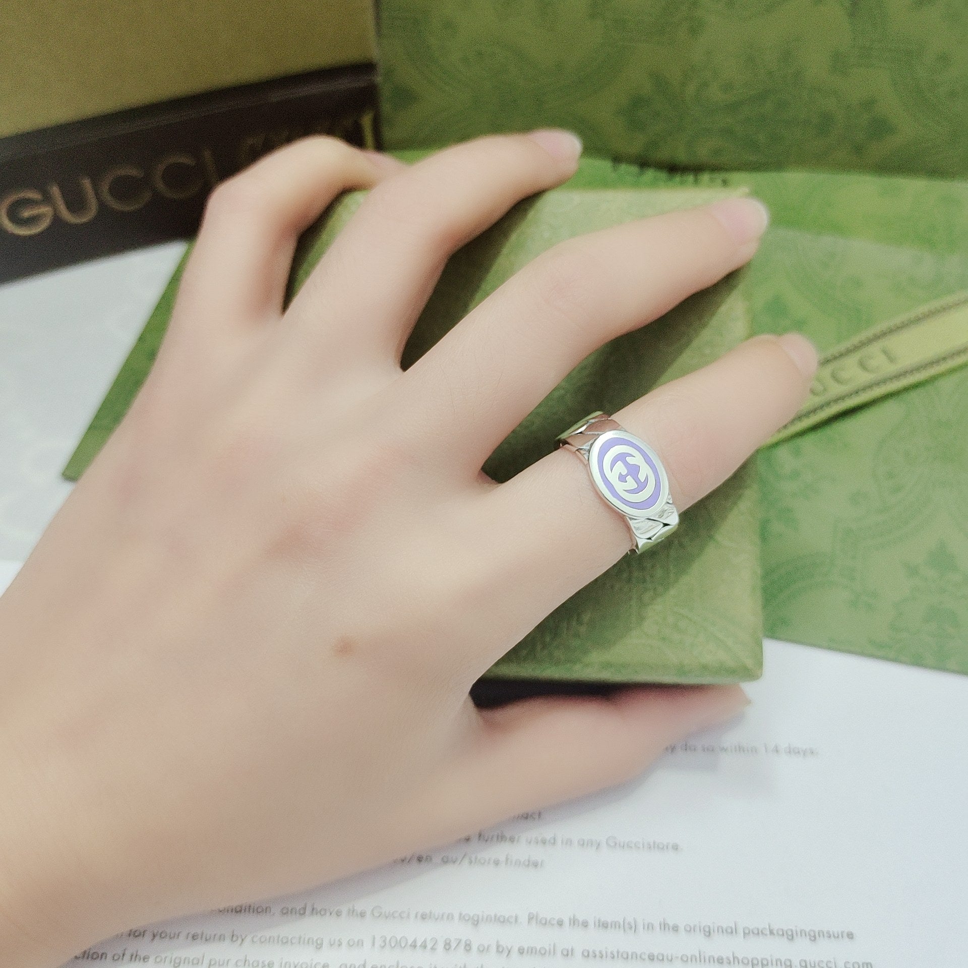 LuxluxHouse Best Quality Accessories Gucci Ring Ring Ring