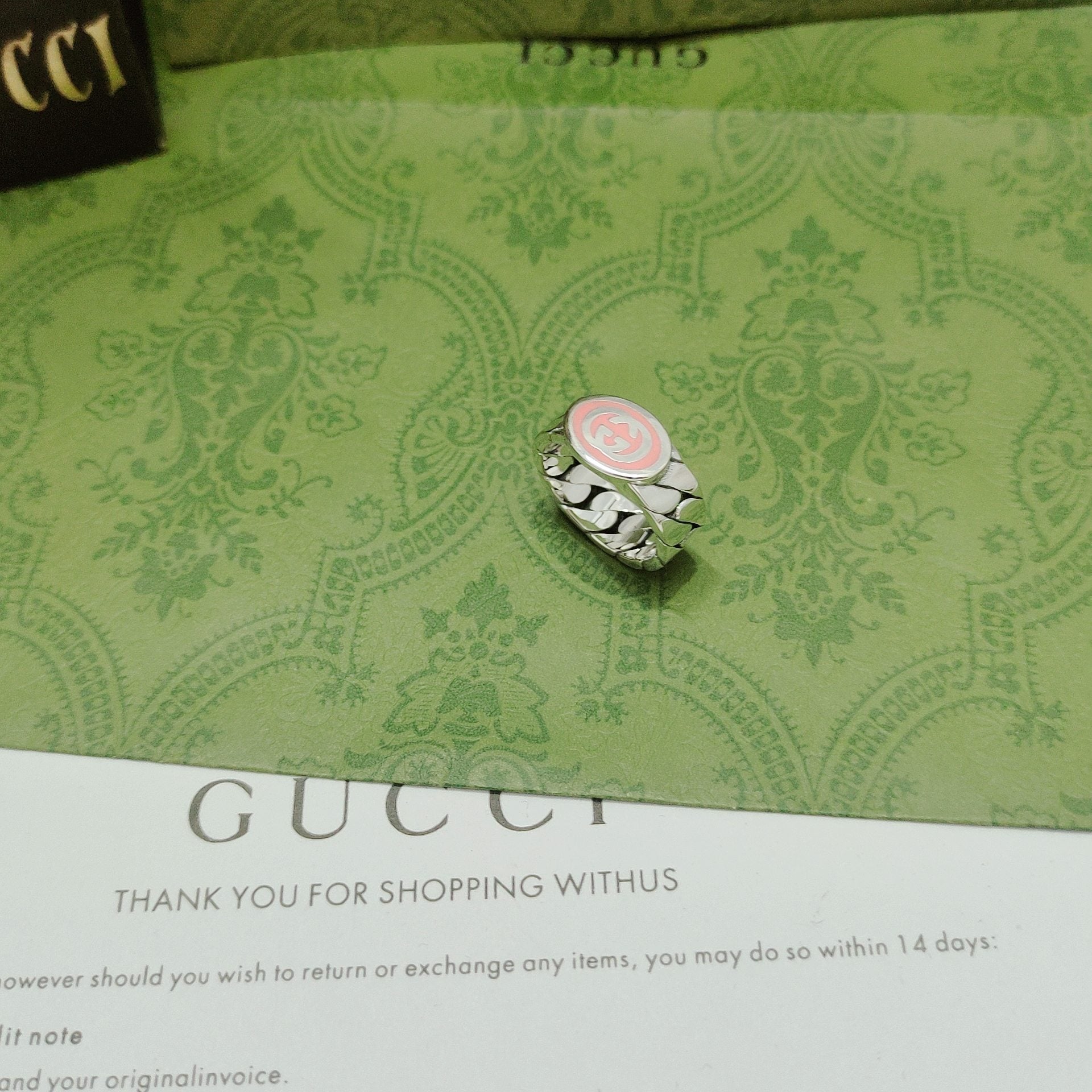 LuxluxHouse Best Quality Accessories Gucci Ring Ring Ring