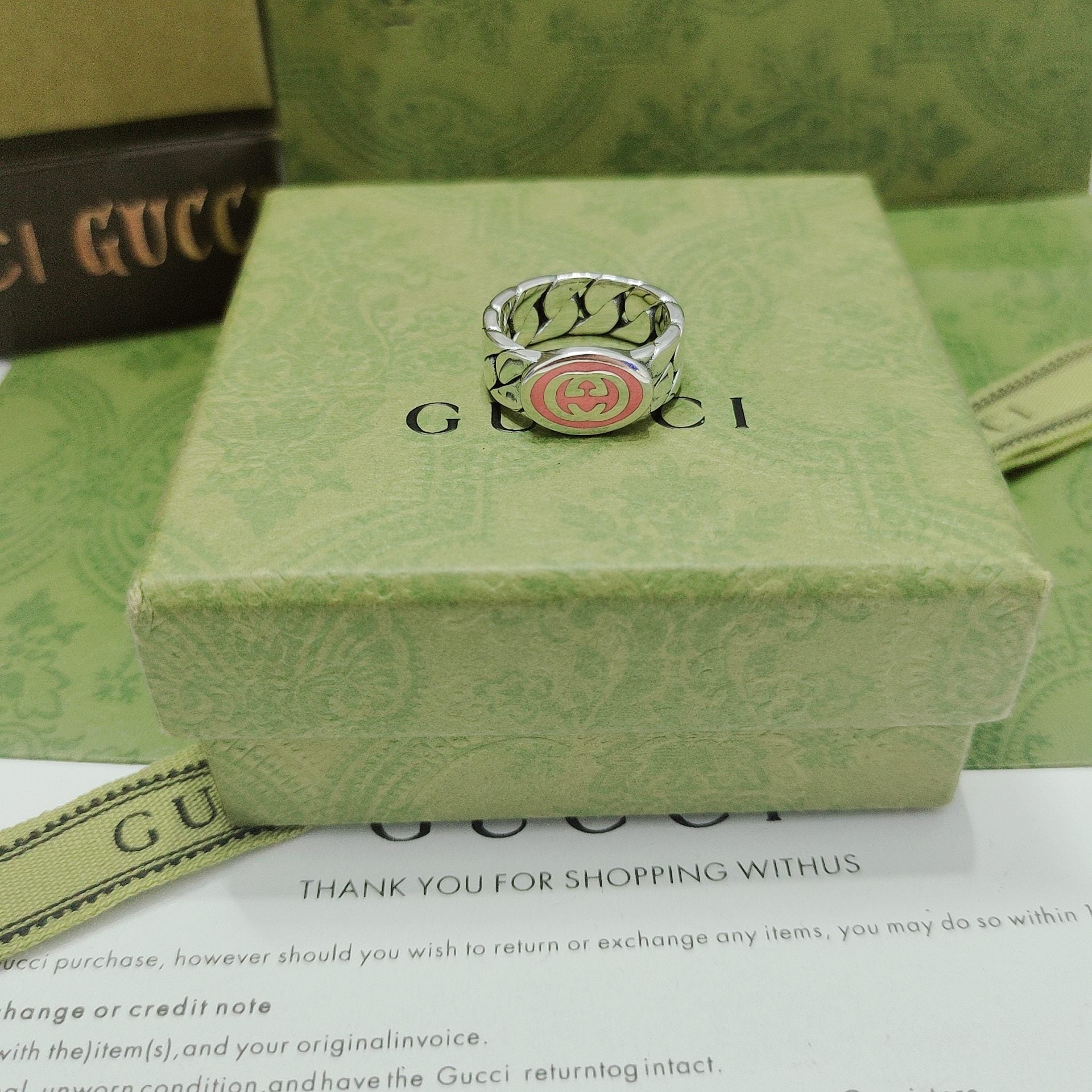LuxluxHouse Best Quality Accessories Gucci Ring Ring Ring