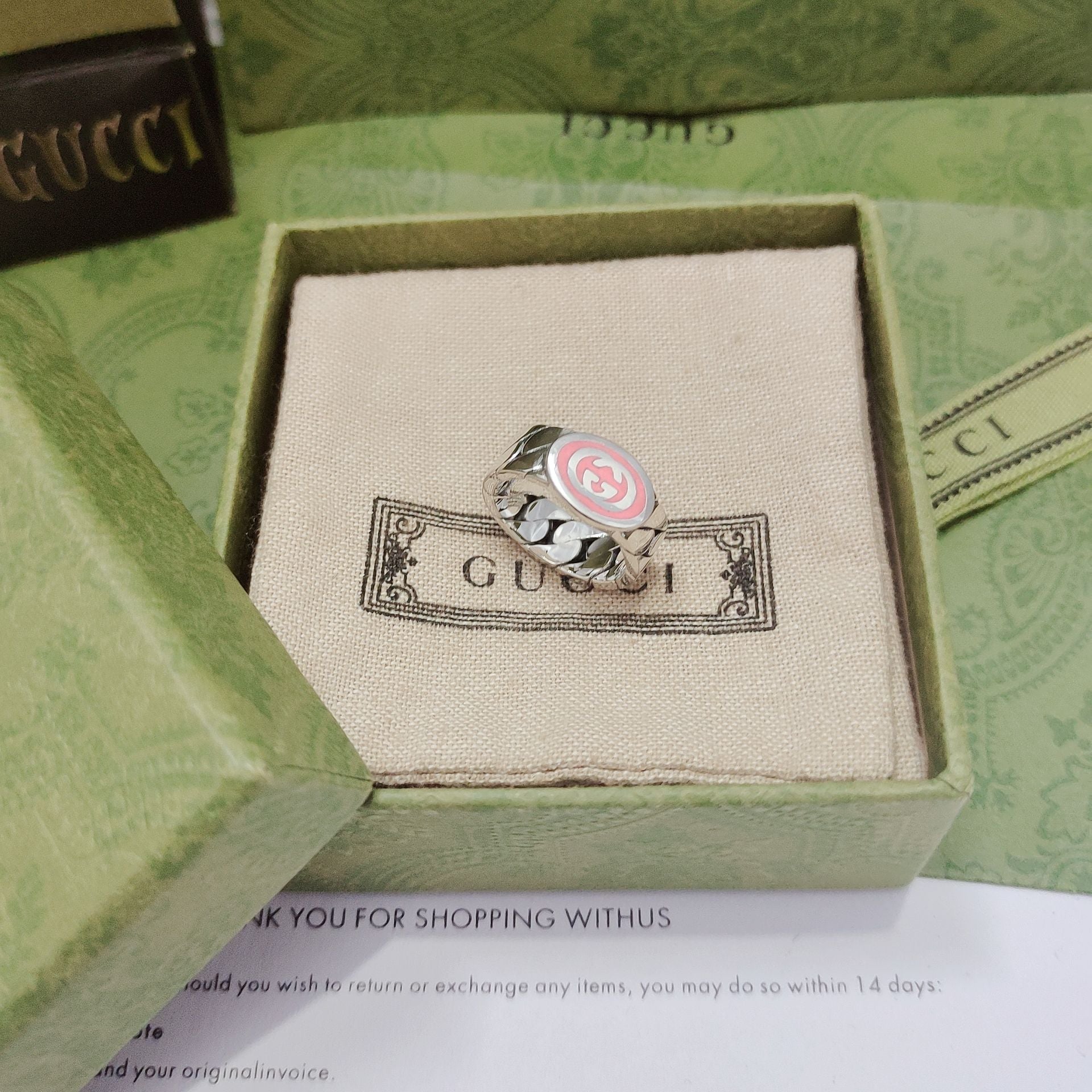 LuxluxHouse Best Quality Accessories Gucci Ring Ring Ring