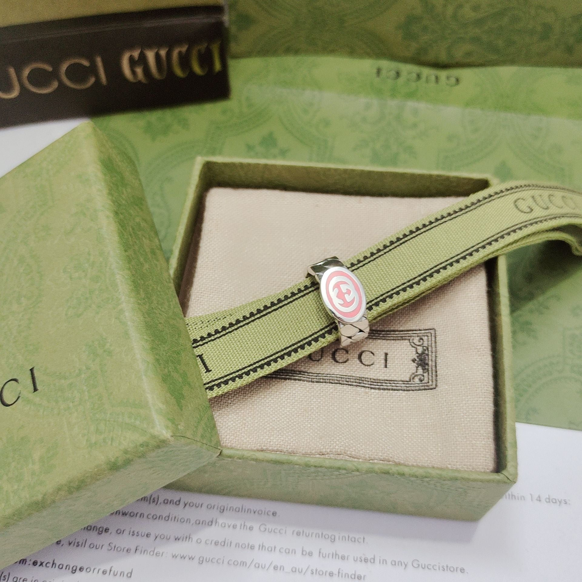 LuxluxHouse Best Quality Accessories Gucci Ring Ring Ring