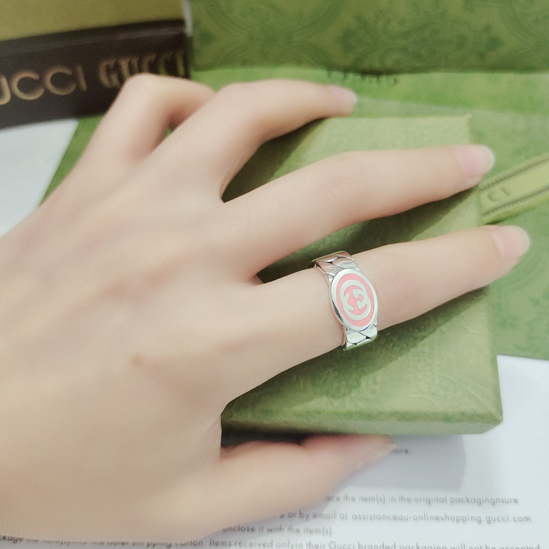 LuxluxHouse Best Quality Accessories Gucci Ring Ring Ring