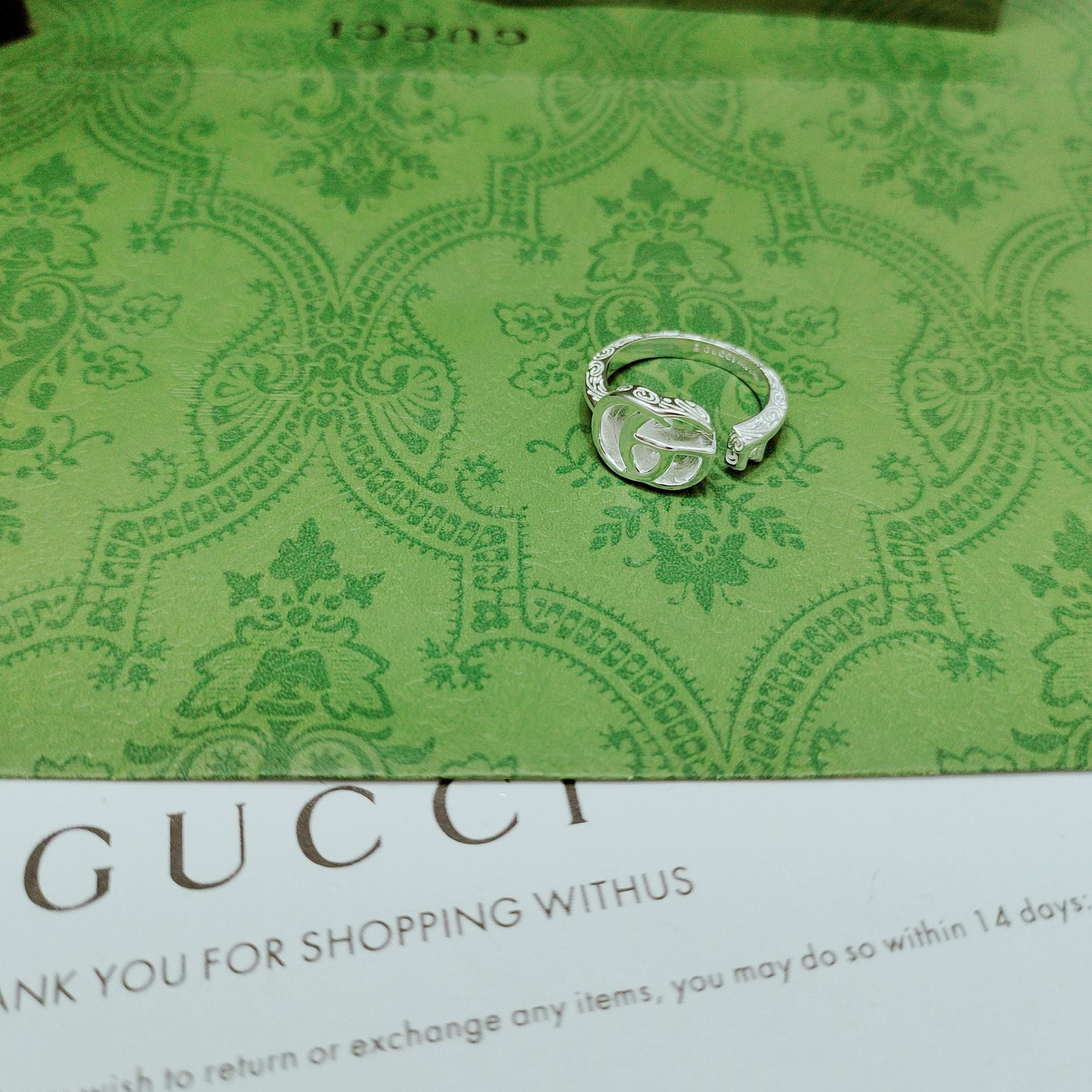 LuxluxHouse Best Quality Accessories Gucci Ring Ring Ring