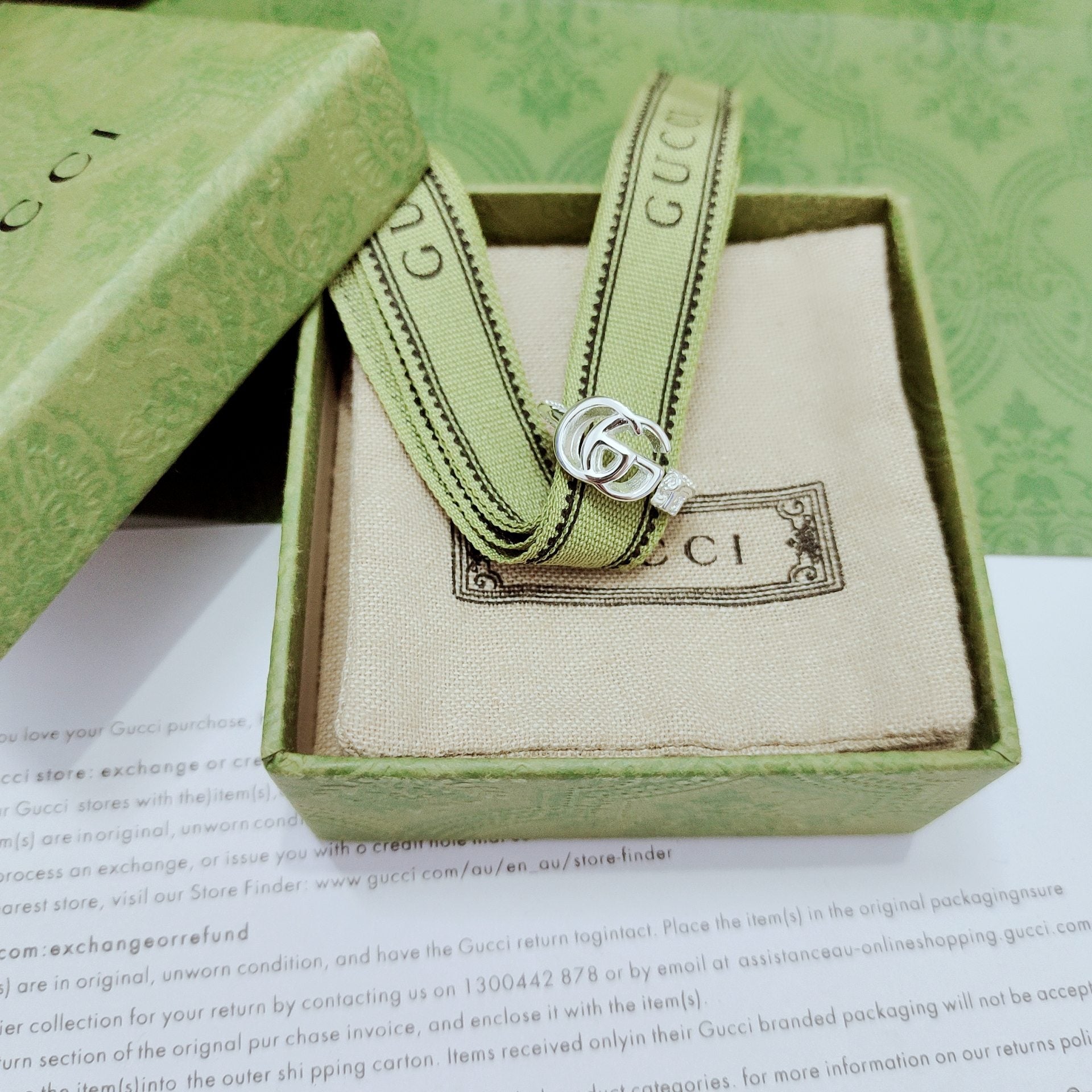 LuxluxHouse Best Quality Accessories Gucci Ring Ring Ring