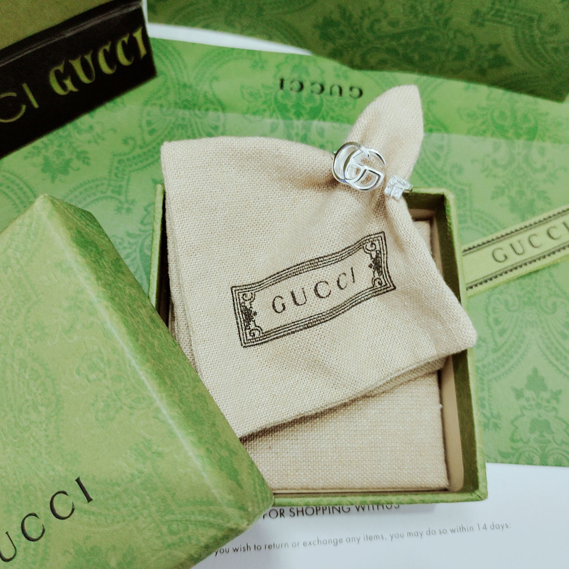 LuxluxHouse Best Quality Accessories Gucci Ring Ring Ring