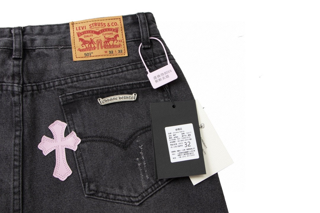 LuxluxHouse Best Quality Clothes Pants Chrome Hearts
