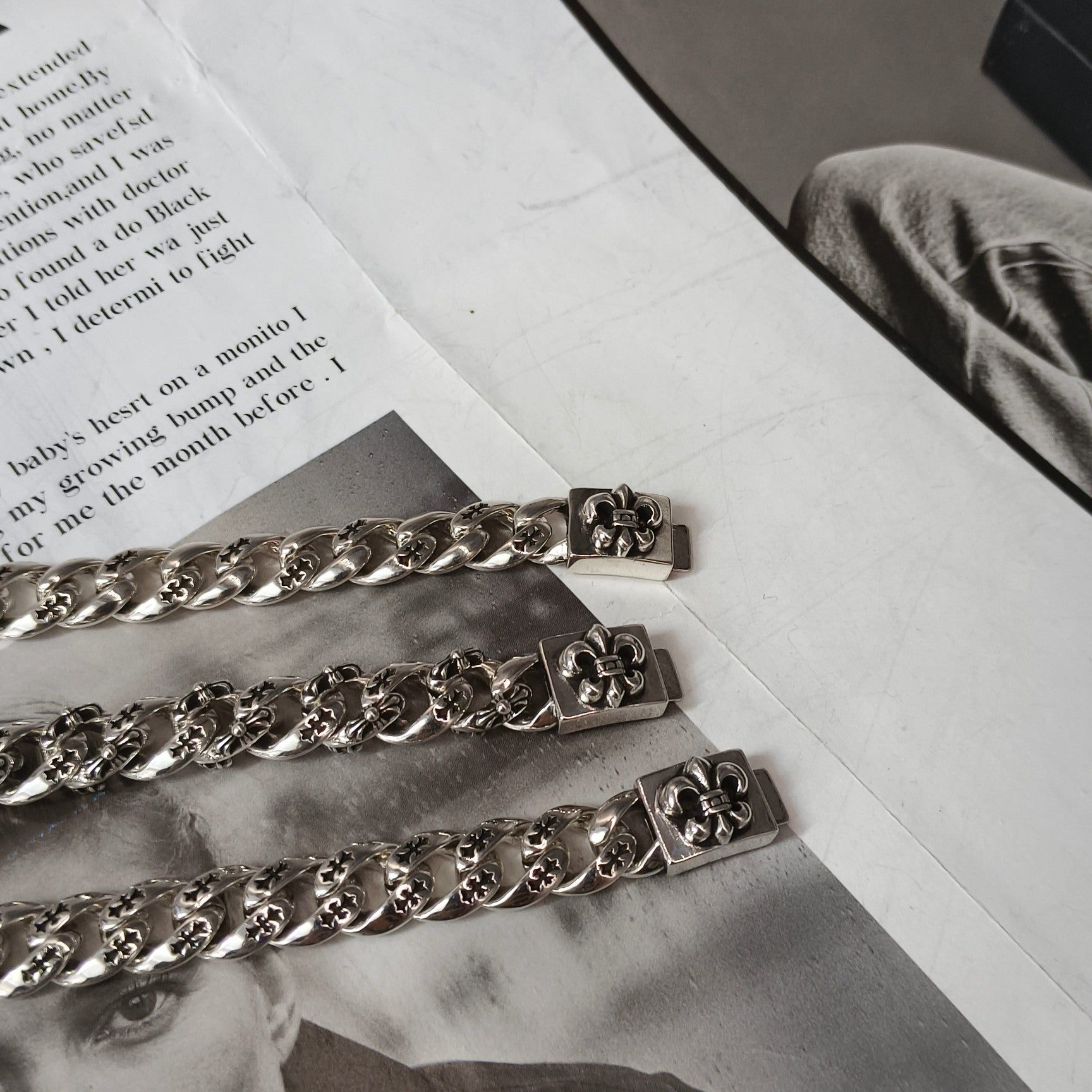 LuxluxHouse Best Quality Accessories Bracelet Chrome Hearts