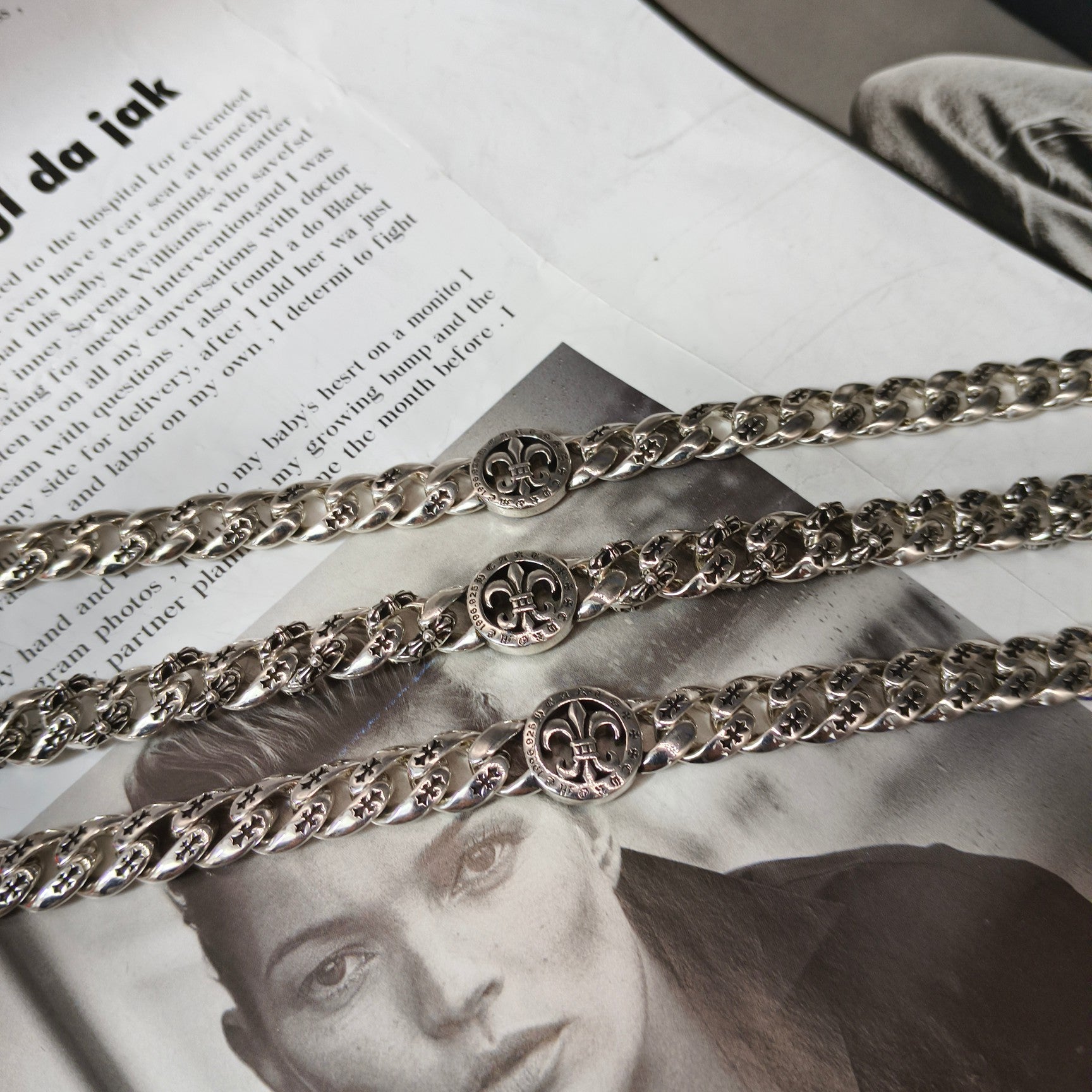 LuxluxHouse Best Quality Accessories Bracelet Chrome Hearts