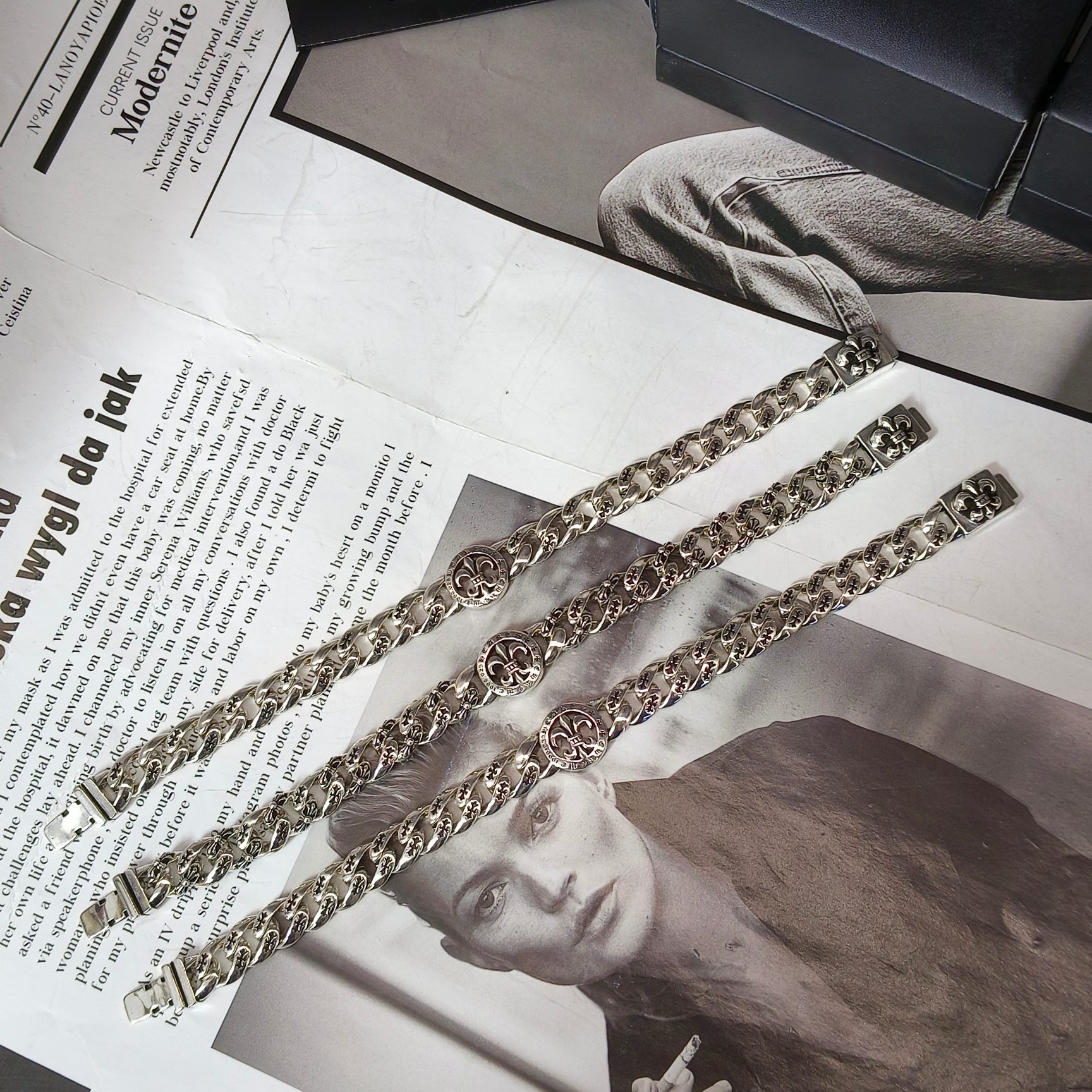 LuxluxHouse Best Quality Accessories Bracelet Chrome Hearts