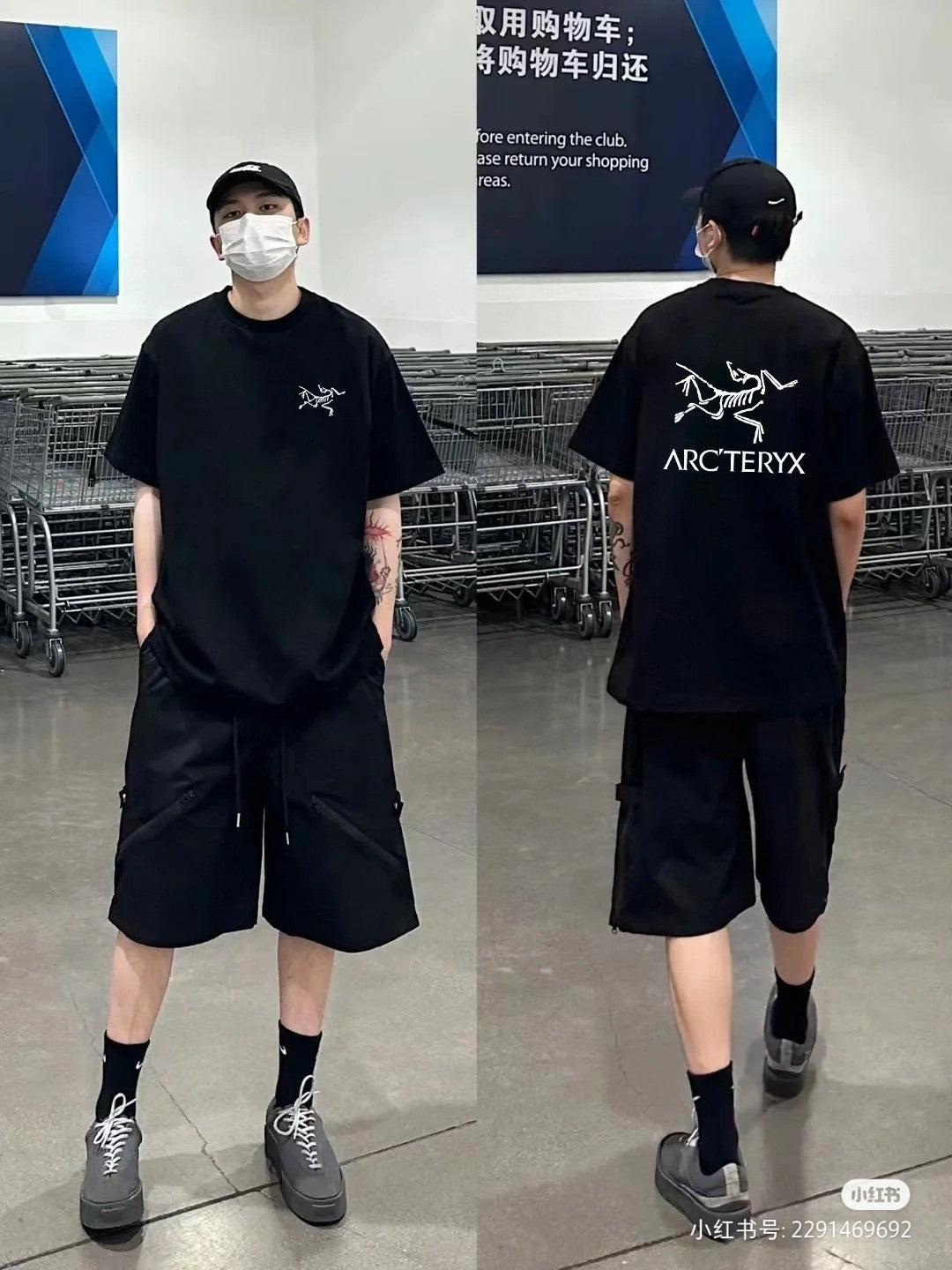 LuxluxHouse Best Quality Clothes T-shirt Arcteryx