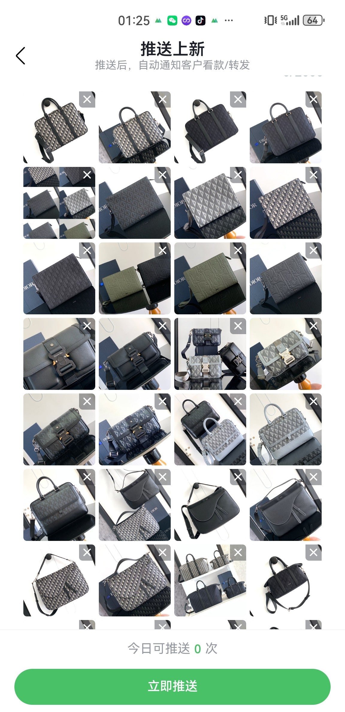 LuxluxHouse Best Quality Bags Dior Men
