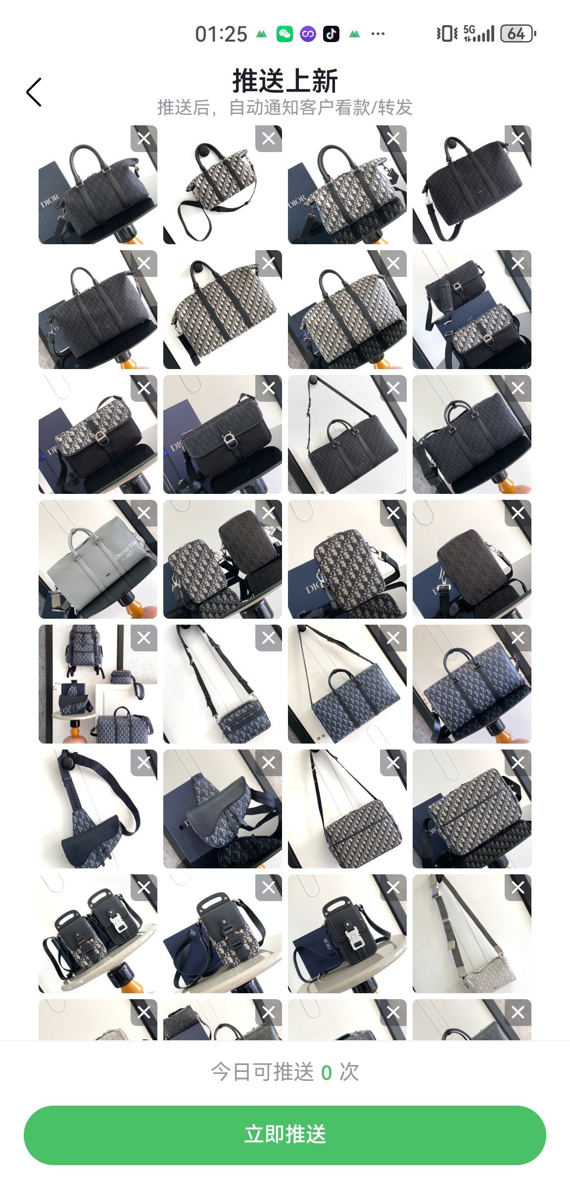 LuxluxHouse Best Quality Bags Dior Men