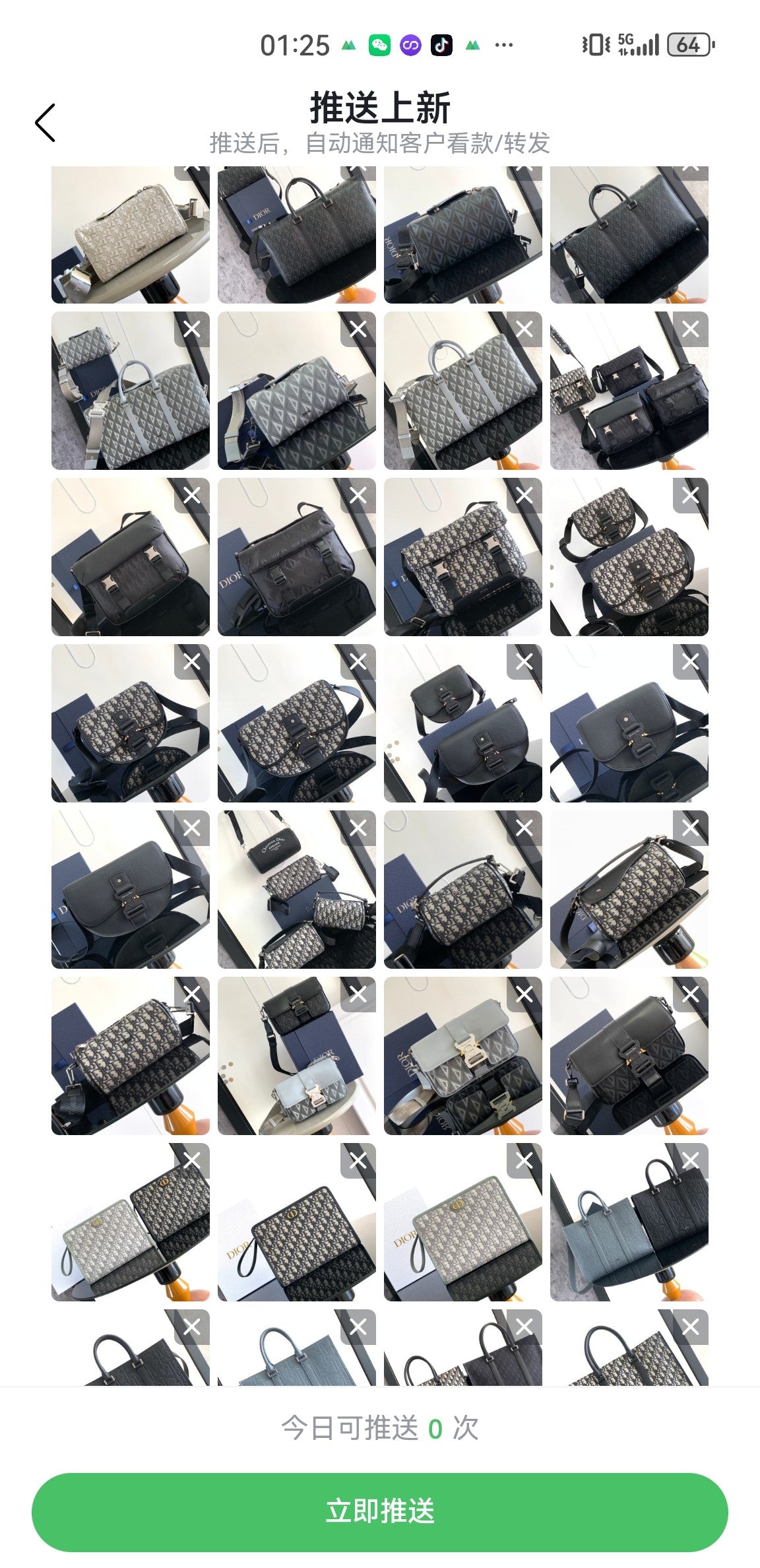 LuxluxHouse Best Quality Bags Dior Men