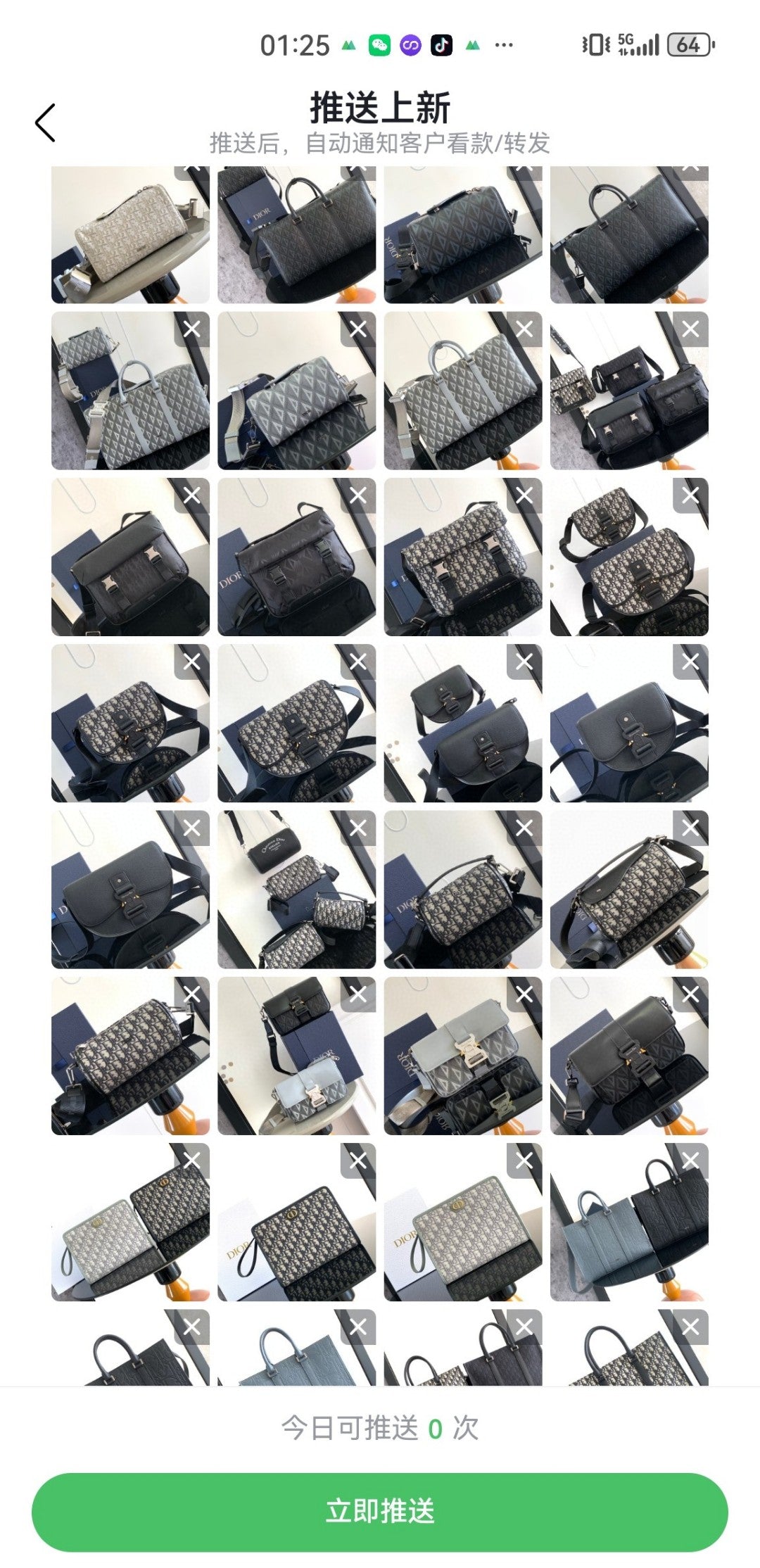 LuxluxHouse Best Quality Bags Dior Men