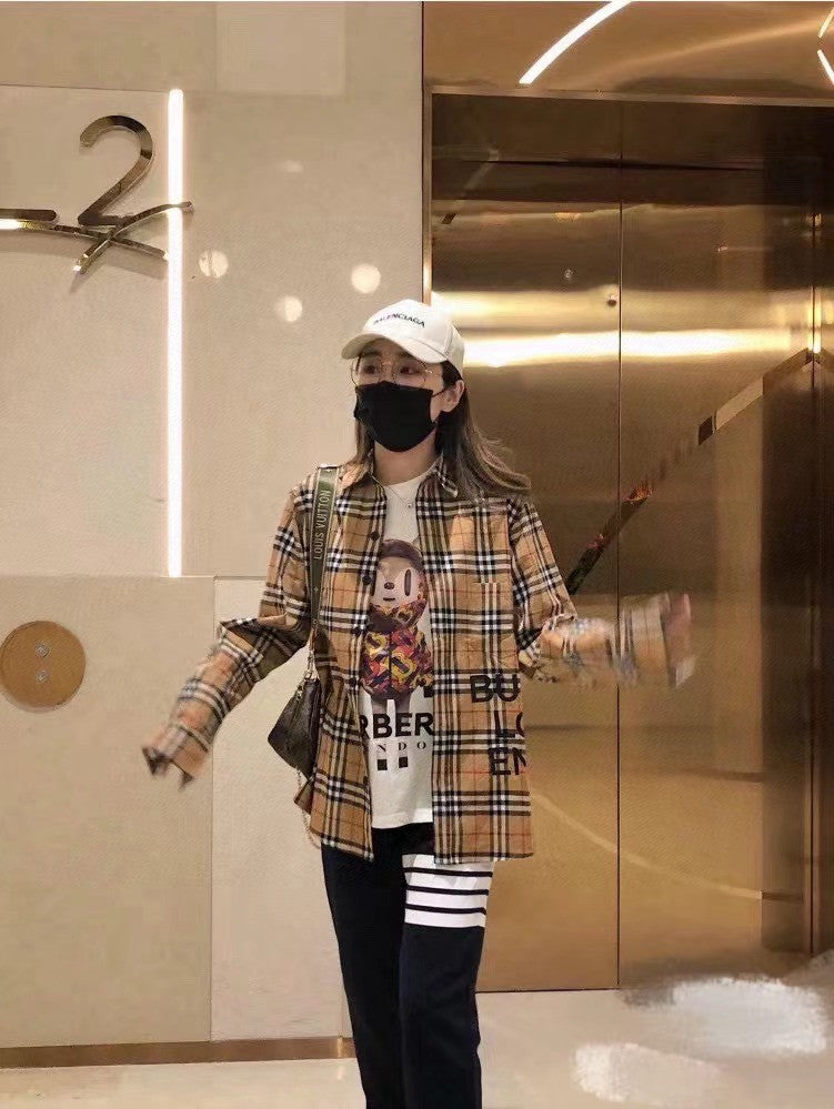 LuxluxHouse Best Quality Clothes Shirts&Polo Burberry