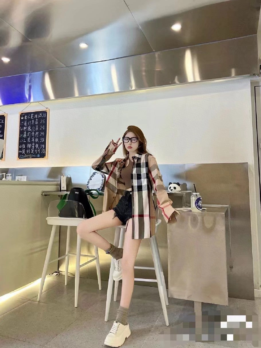 LuxluxHouse Best Quality Clothes Shirts&Polo Burberry