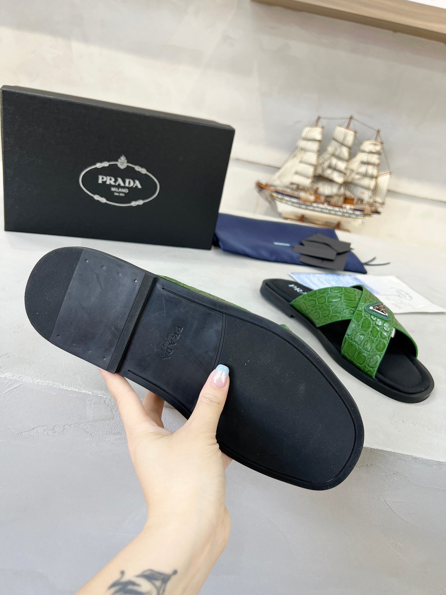 LuxluxHouse Best Quality Sandals Prada