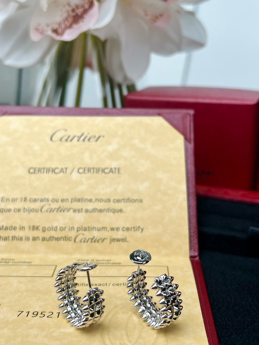 LuxluxHouse Best Quality Accessories Earrings Earrings Earrings Cartier