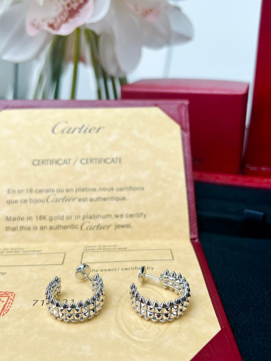 LuxluxHouse Best Quality Accessories Earrings Earrings Earrings Cartier