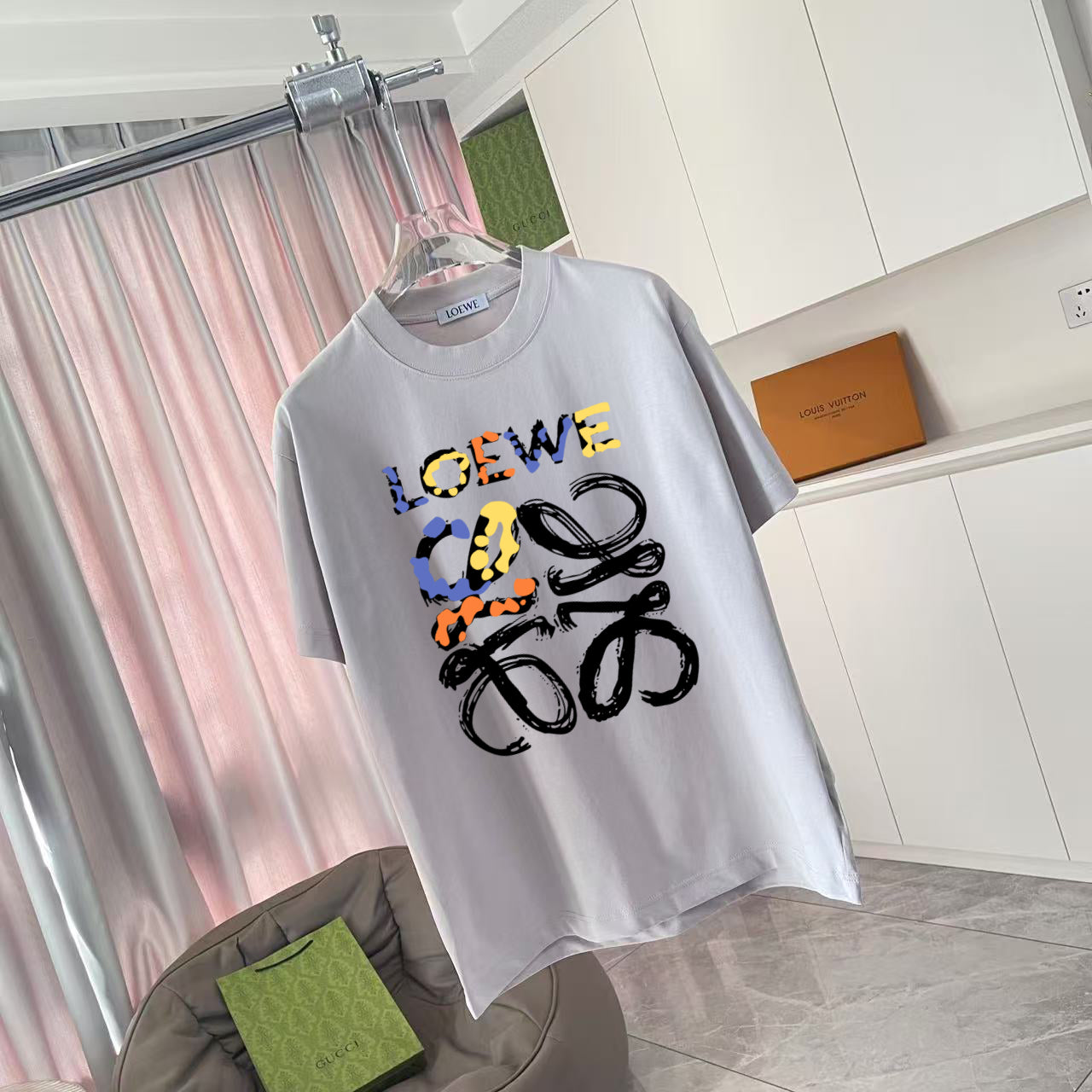LuxluxHouse Best Quality Clothes T-shirt Loewe