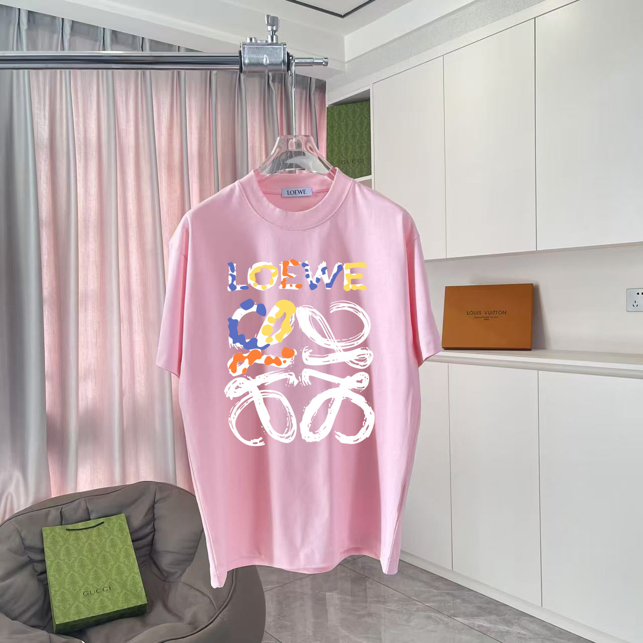 LuxluxHouse Best Quality Clothes T-shirt Loewe