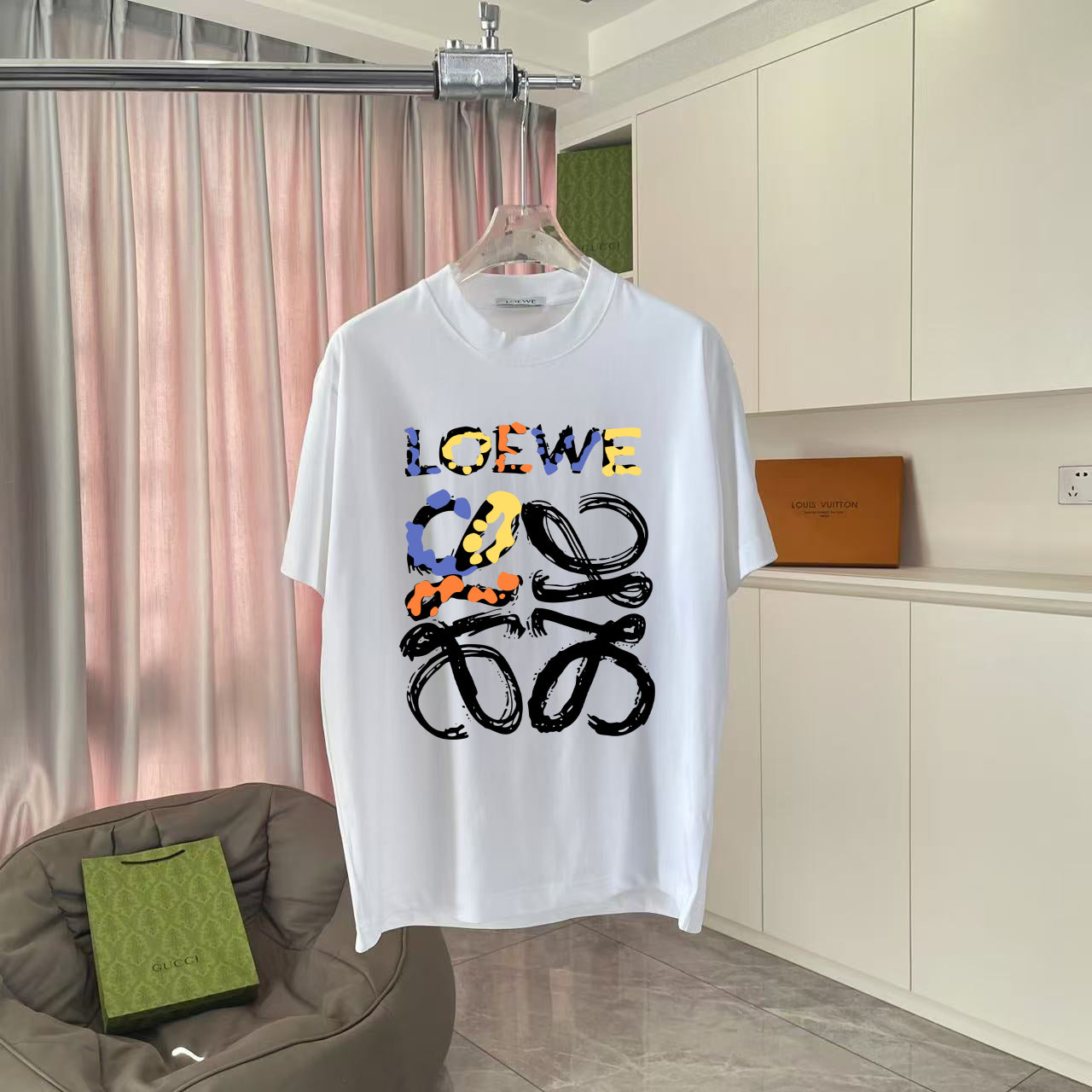 LuxluxHouse Best Quality Clothes T-shirt Loewe