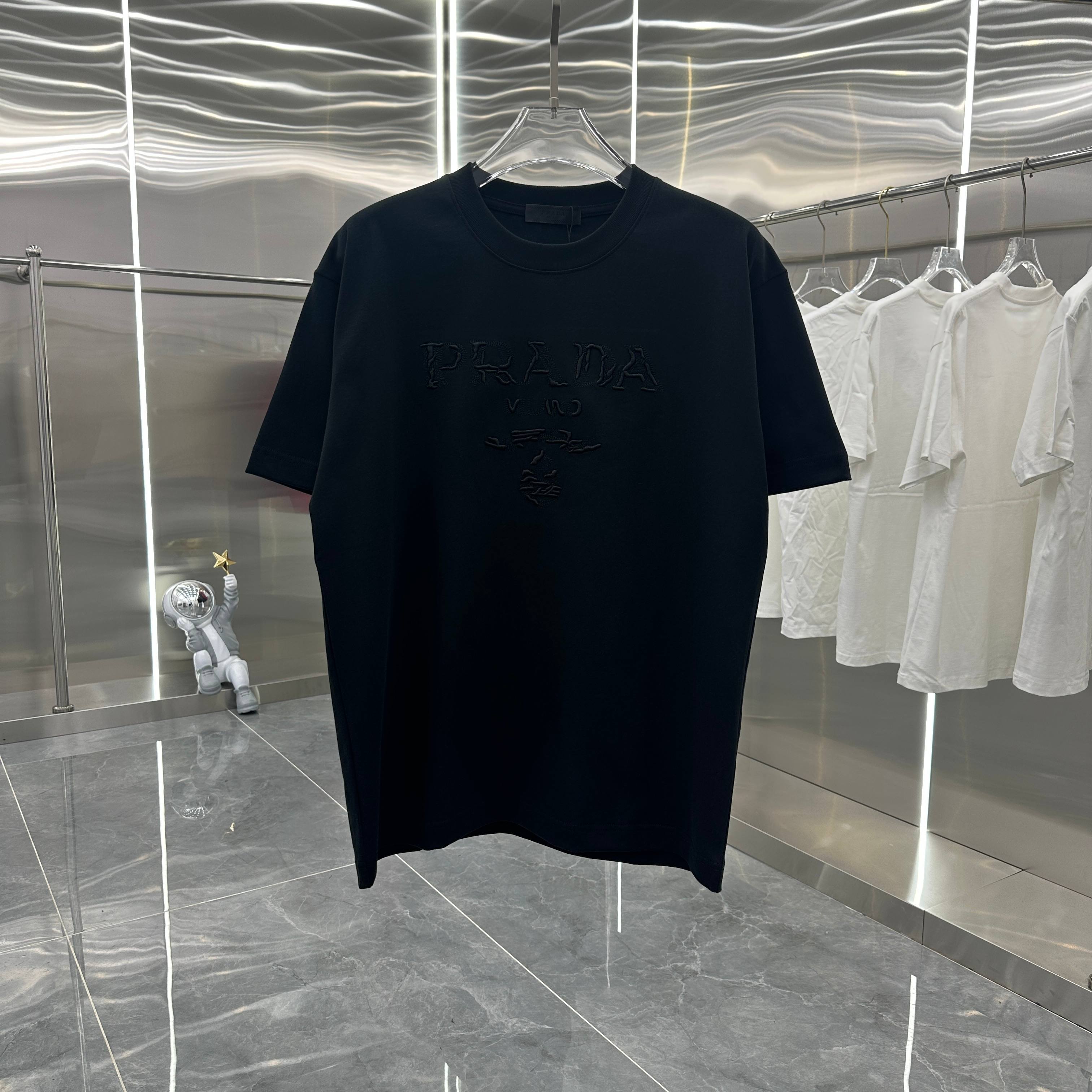 LuxluxHouse Best Quality Clothes T-shirt Prada