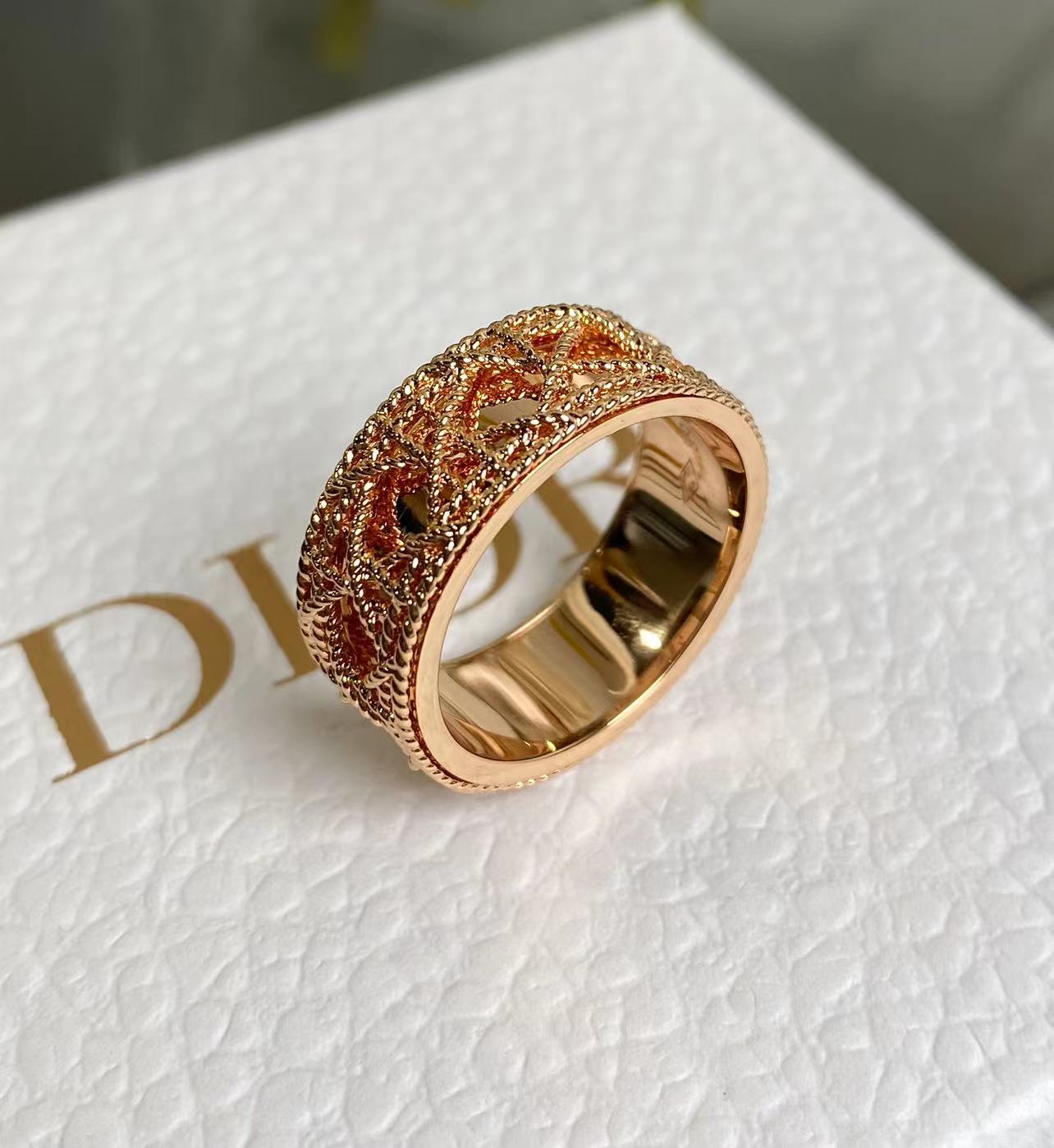 LuxluxHouse Best Quality Accessories Ring Ring Dior