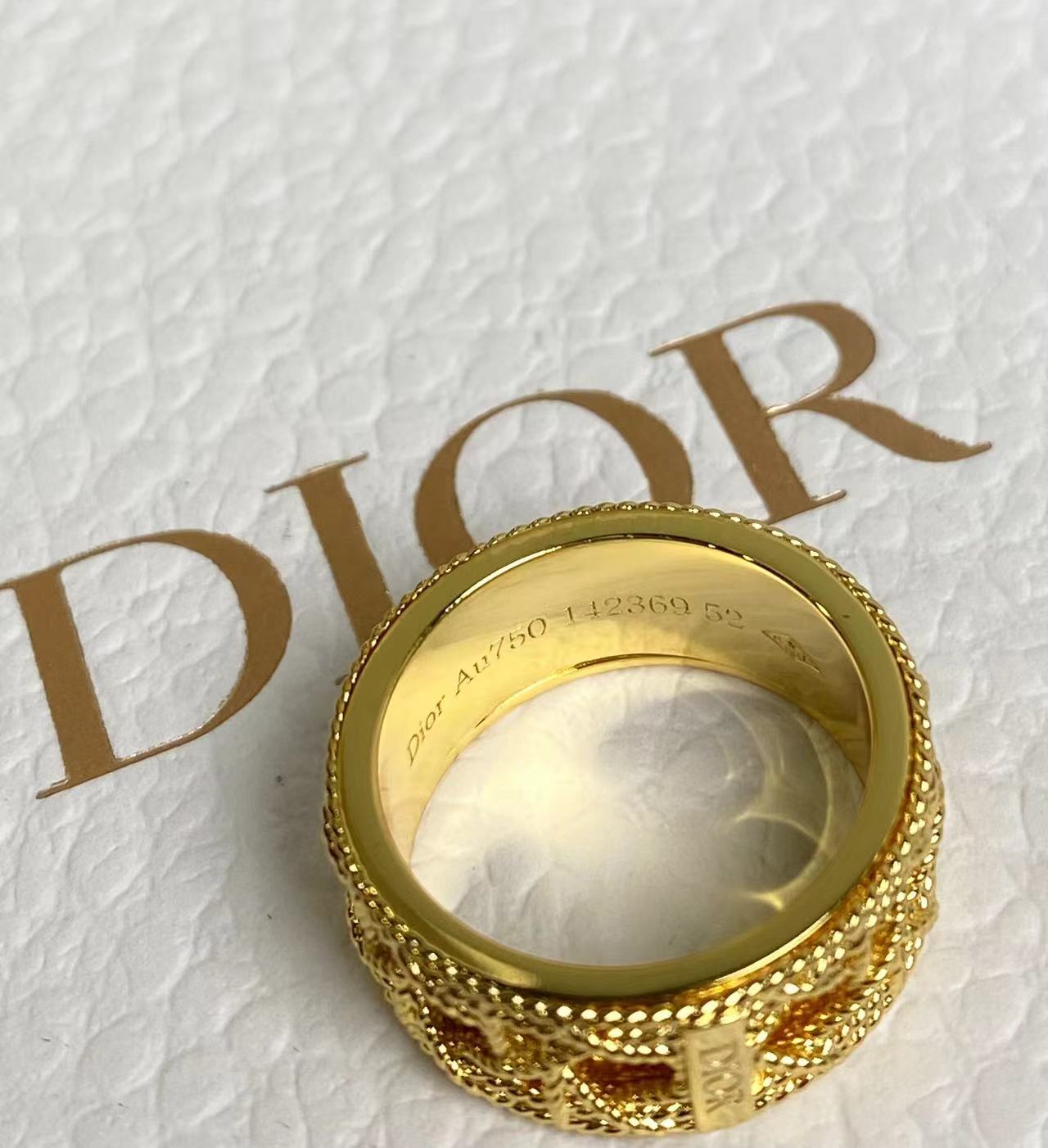 LuxluxHouse Best Quality Accessories Ring Ring Dior
