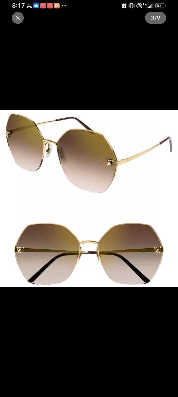 LuxluxHouse Best Quality Glasses Cartier