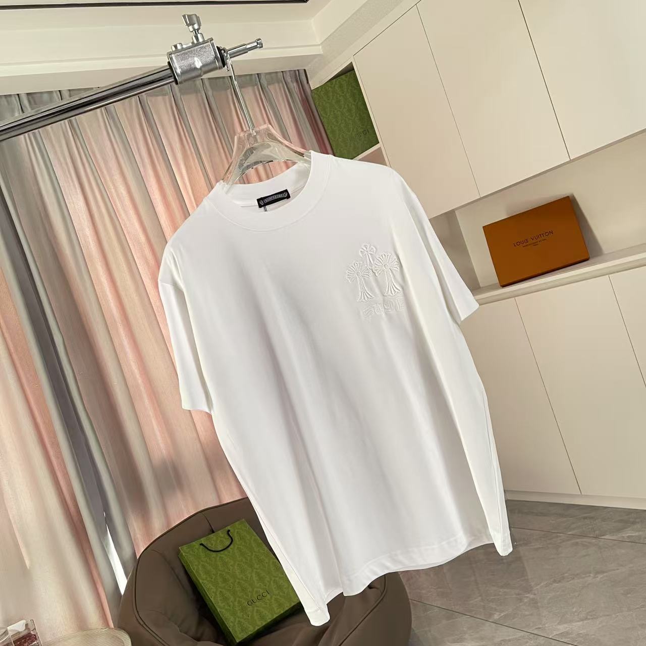 LuxluxHouse Best Quality Clothes Chrome Hearts T-shirt