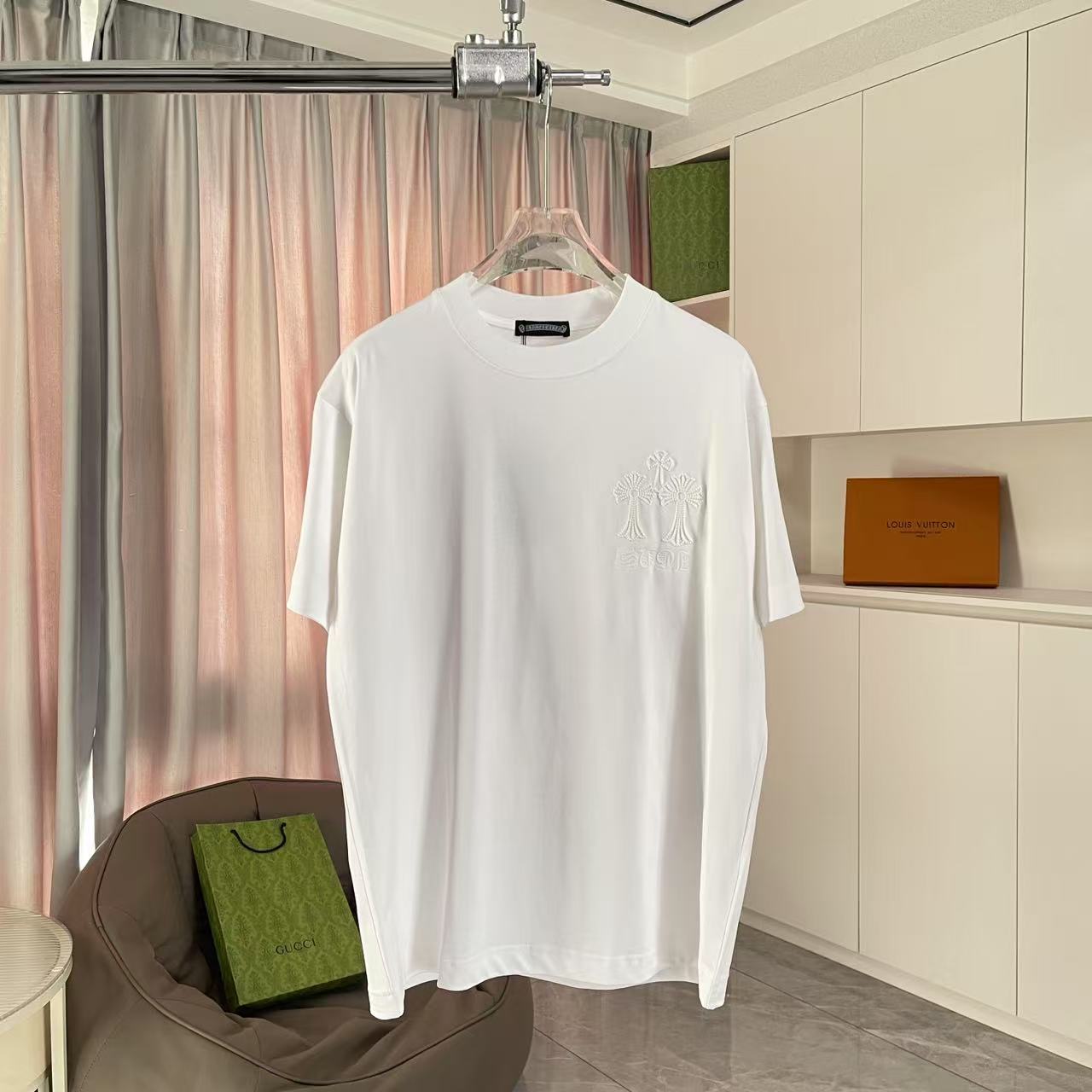 LuxluxHouse Best Quality Clothes Chrome Hearts T-shirt