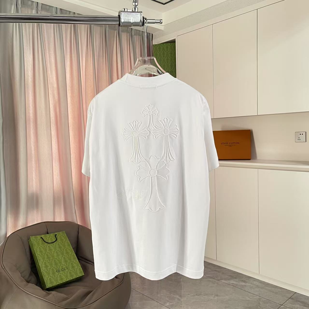 LuxluxHouse Best Quality Clothes Chrome Hearts T-shirt