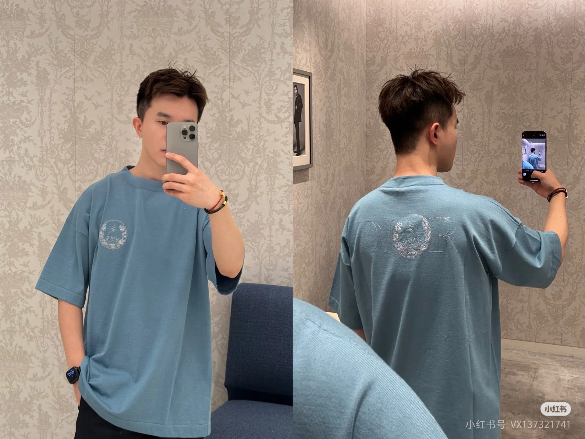 LuxluxHouse Best Quality Clothes T-shirt Dior