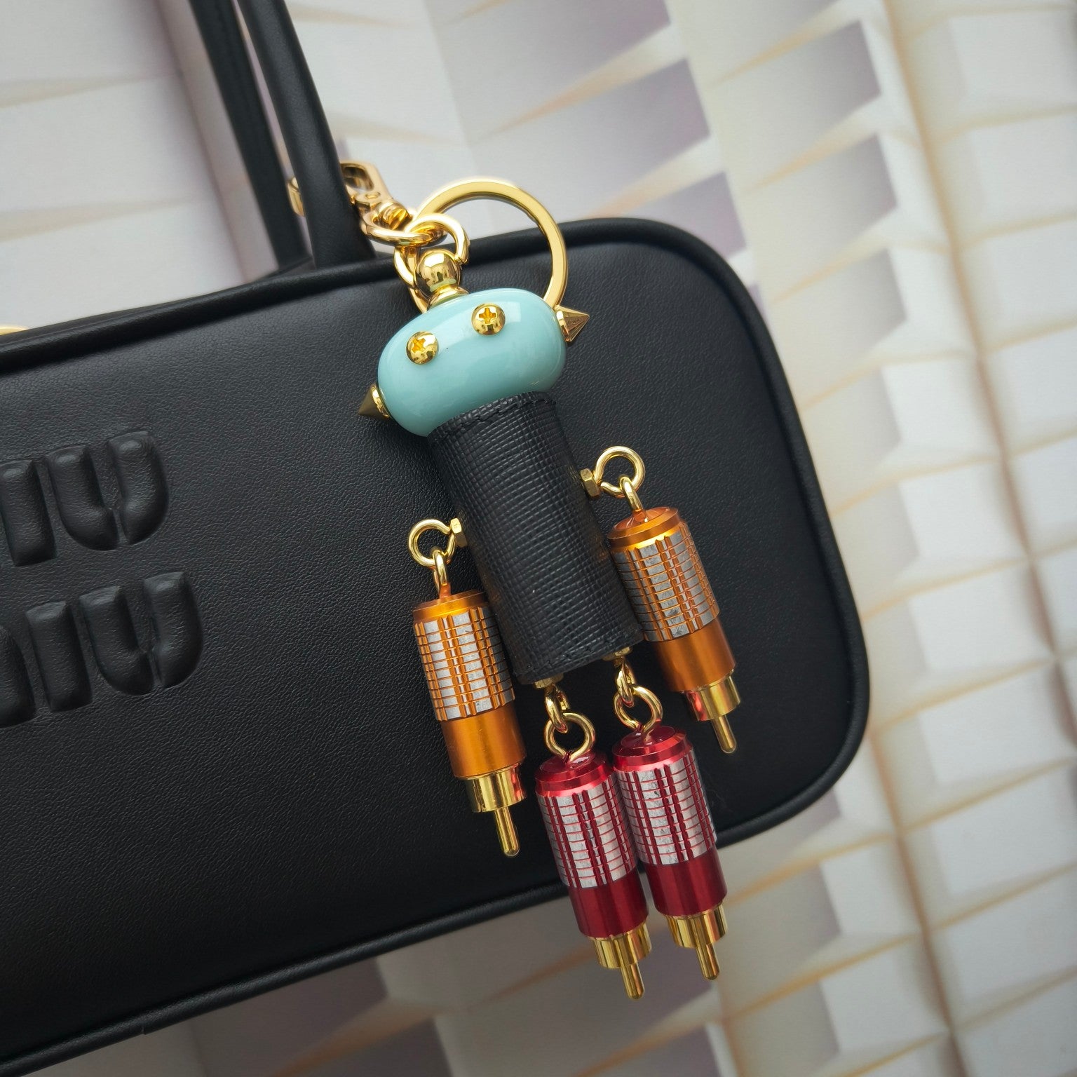 LuxluxHouse Best Quality Accessories Prada Keychain Keychain