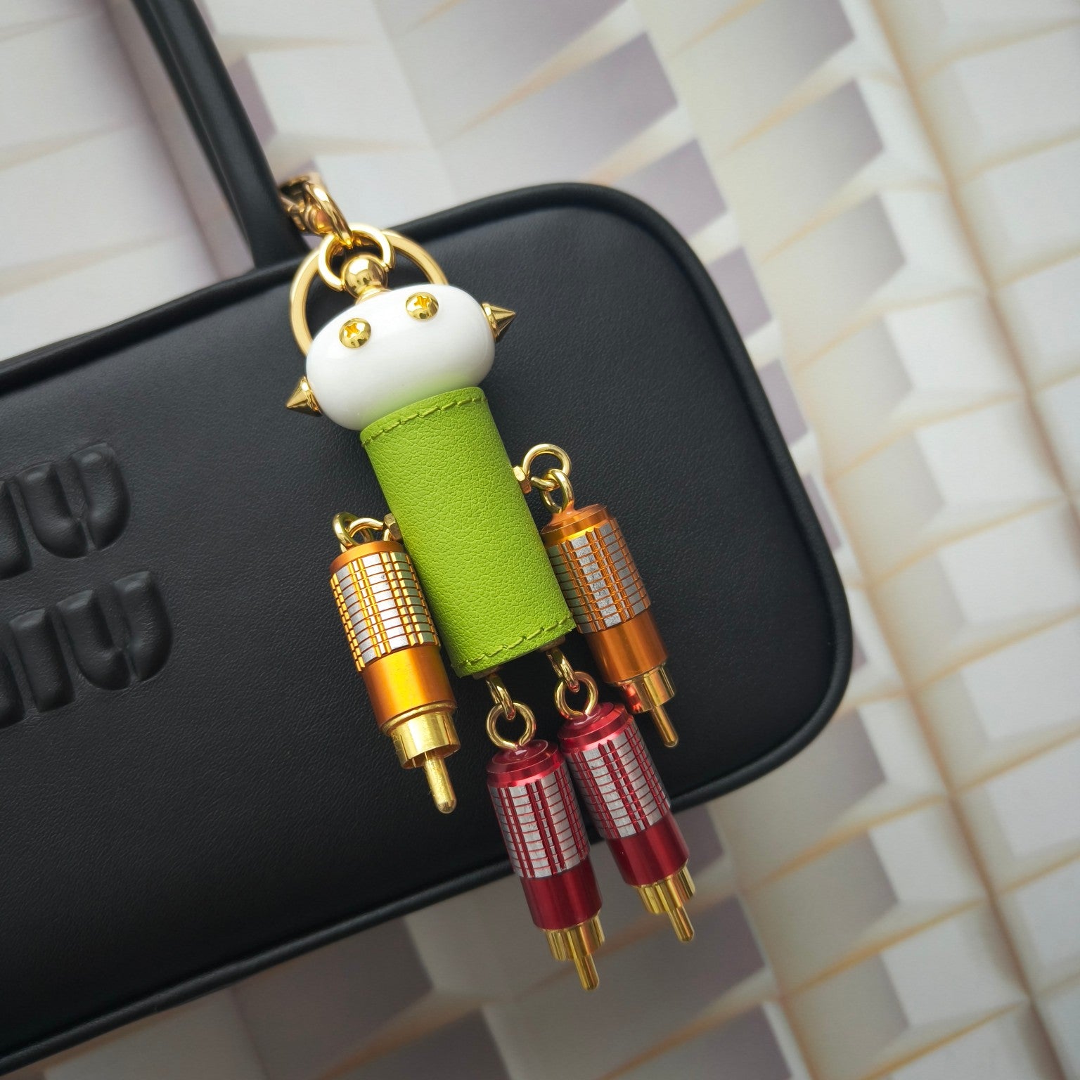 LuxluxHouse Best Quality Accessories Prada Keychain Keychain