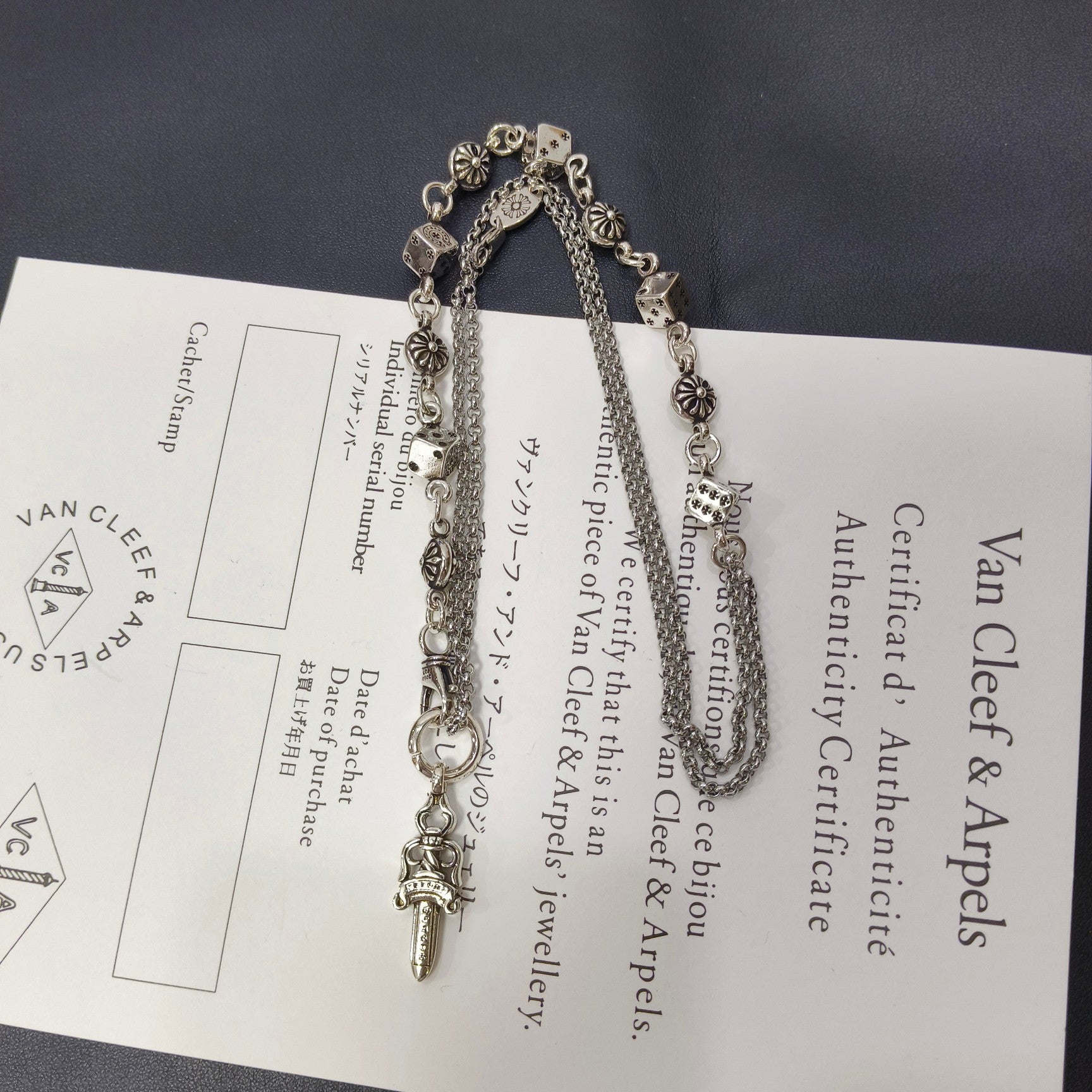 LuxluxHouse Best Quality Accessories Necklace Chrome Hearts