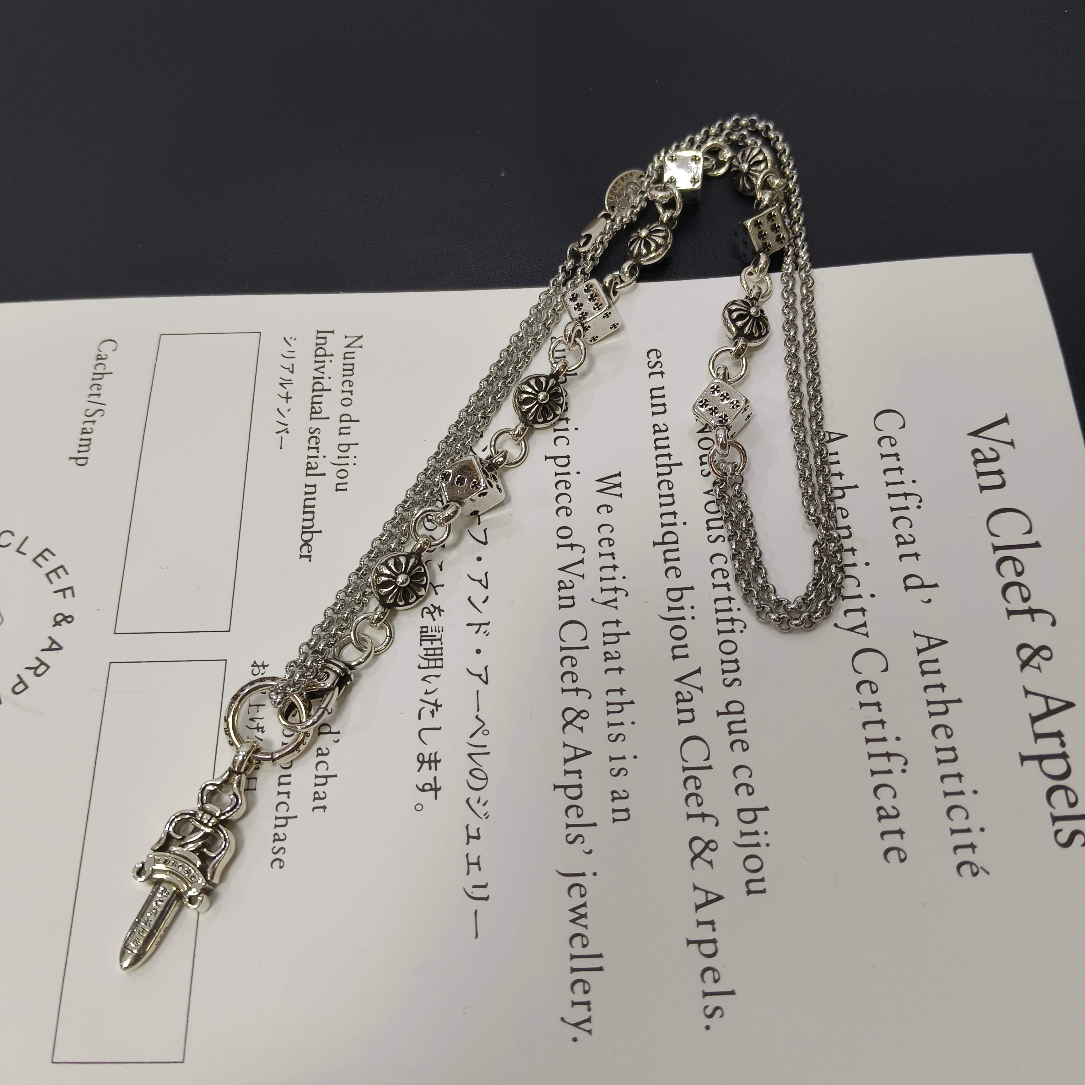 LuxluxHouse Best Quality Accessories Necklace Chrome Hearts