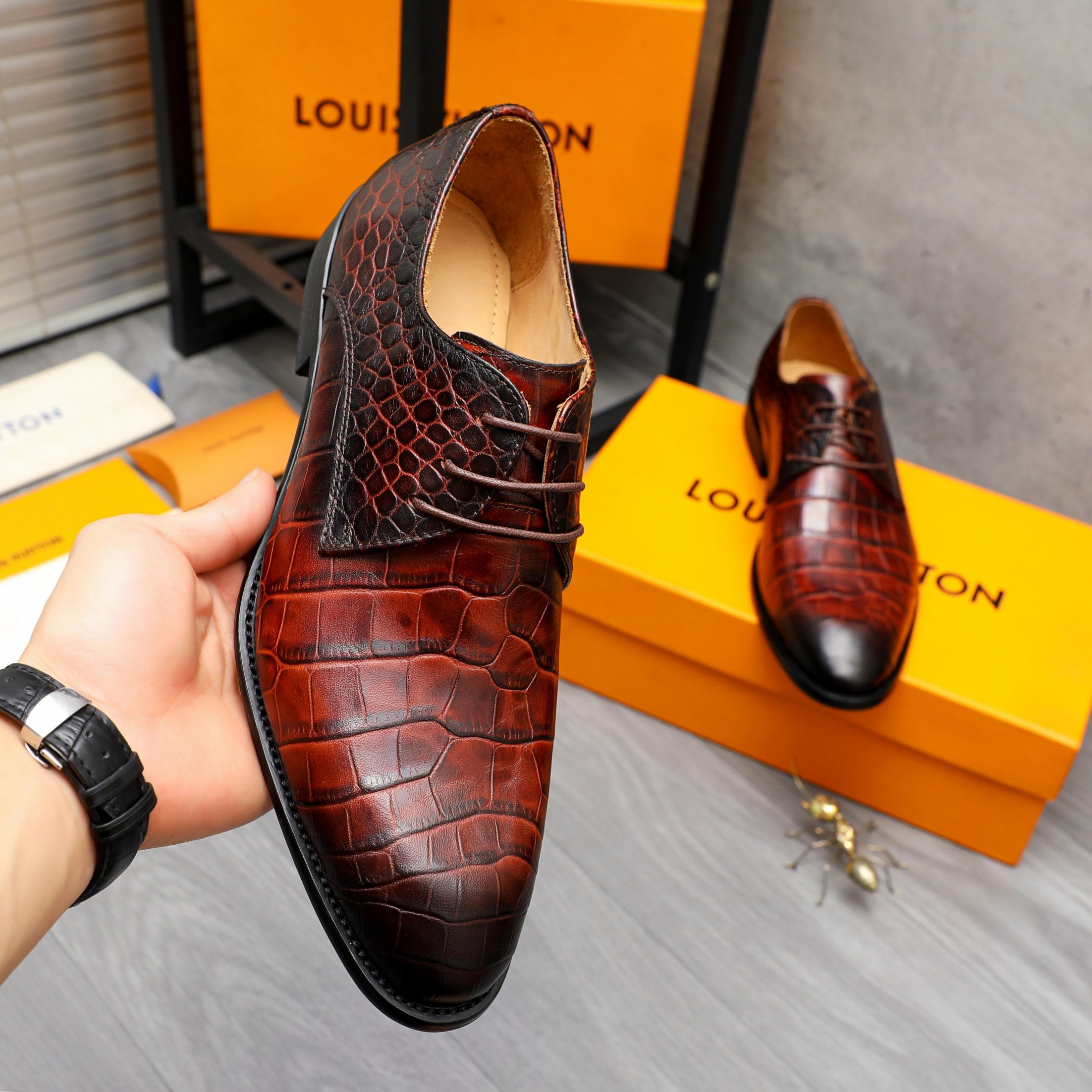 LuxluxHouse Best Quality Louis Vuitton Dress Shoes