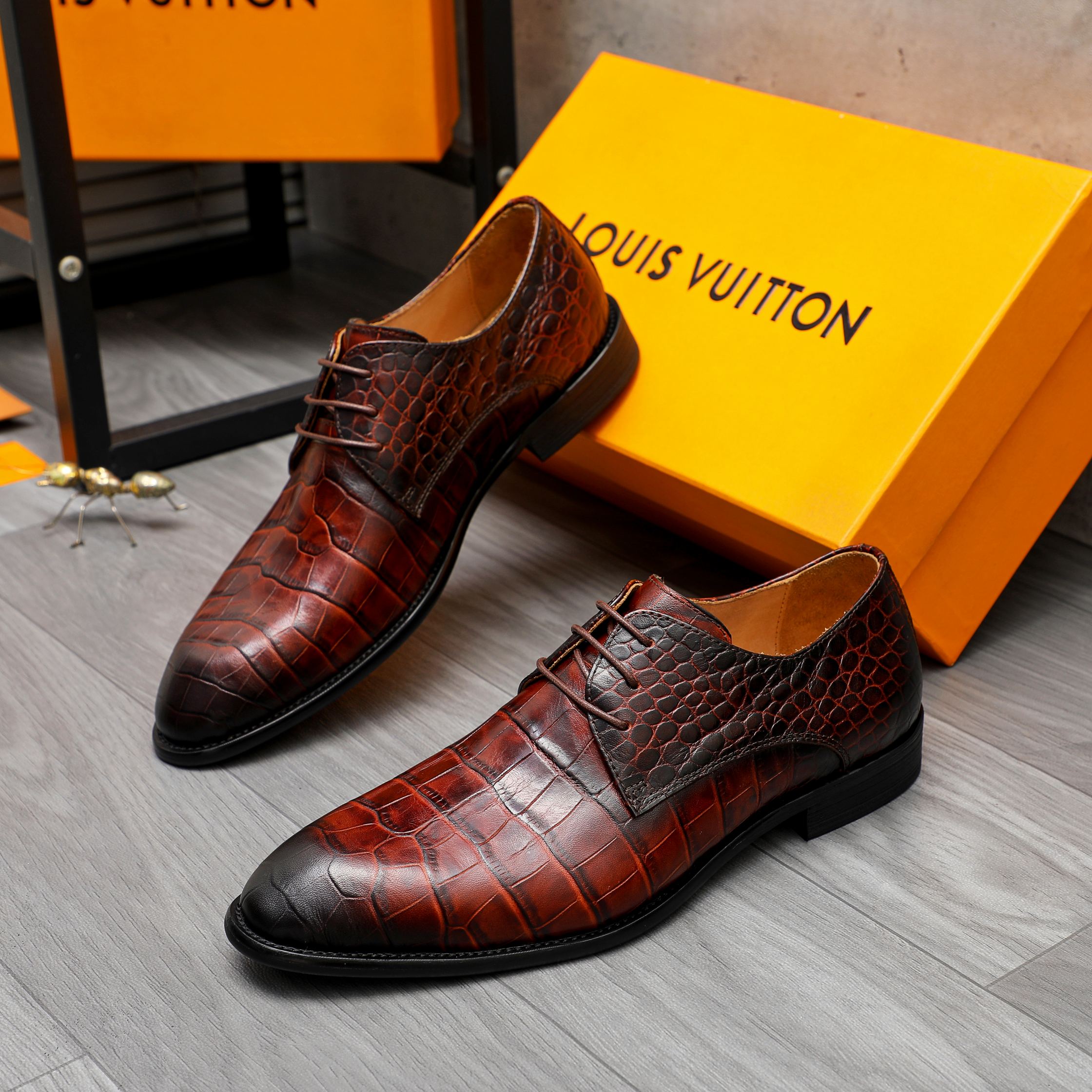 LuxluxHouse Best Quality Louis Vuitton Dress Shoes