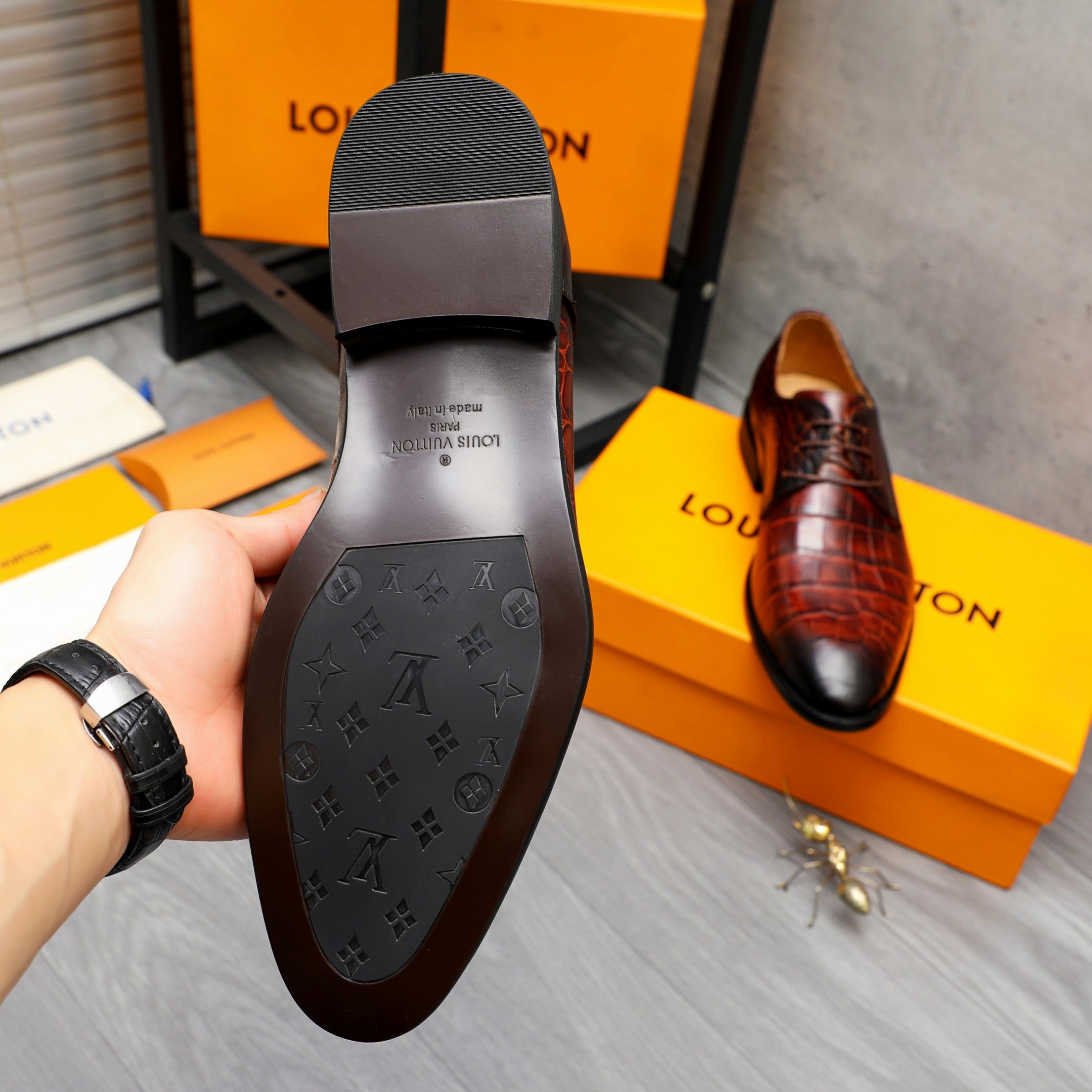 LuxluxHouse Best Quality Louis Vuitton Dress Shoes