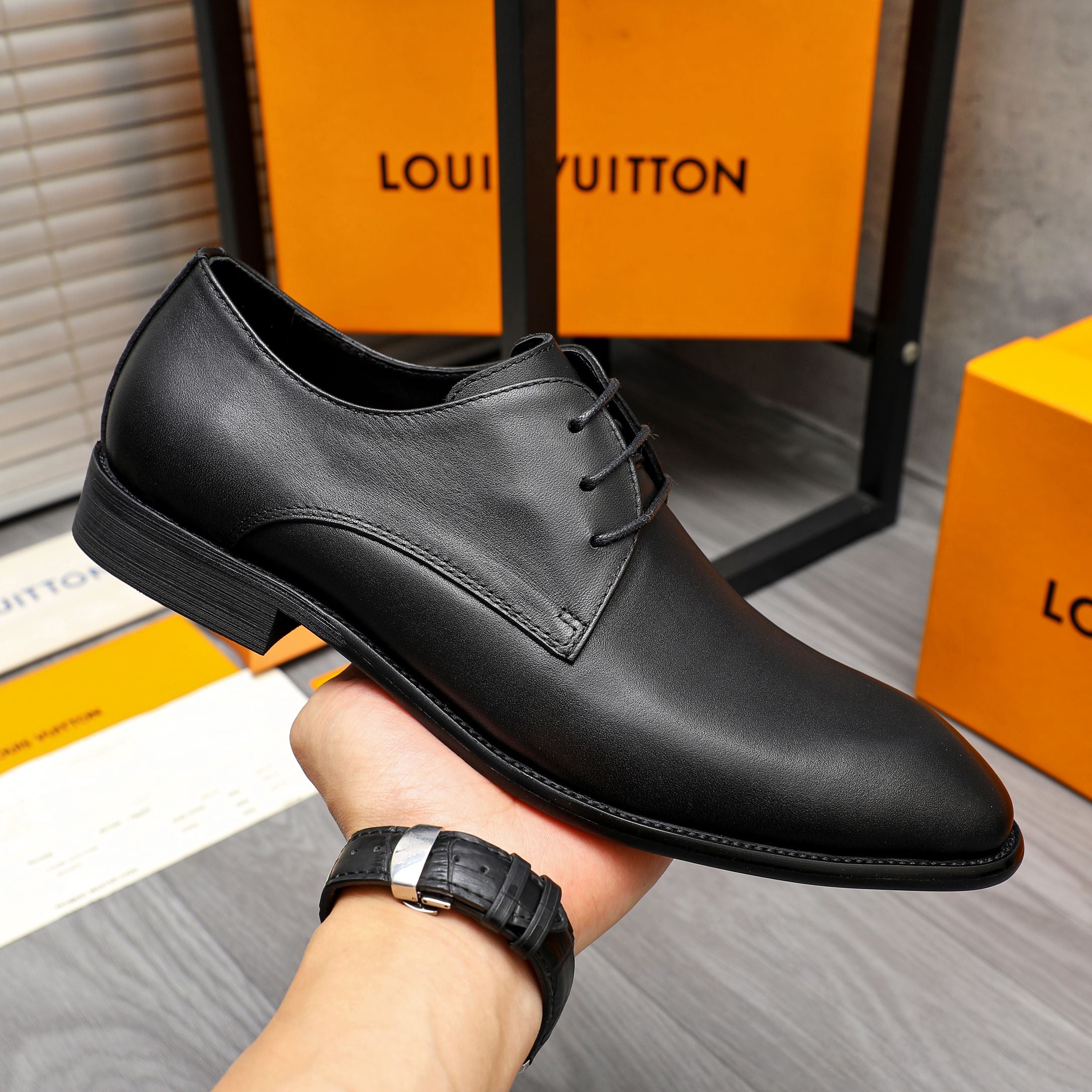 LuxluxHouse Best Quality Louis Vuitton Dress Shoes