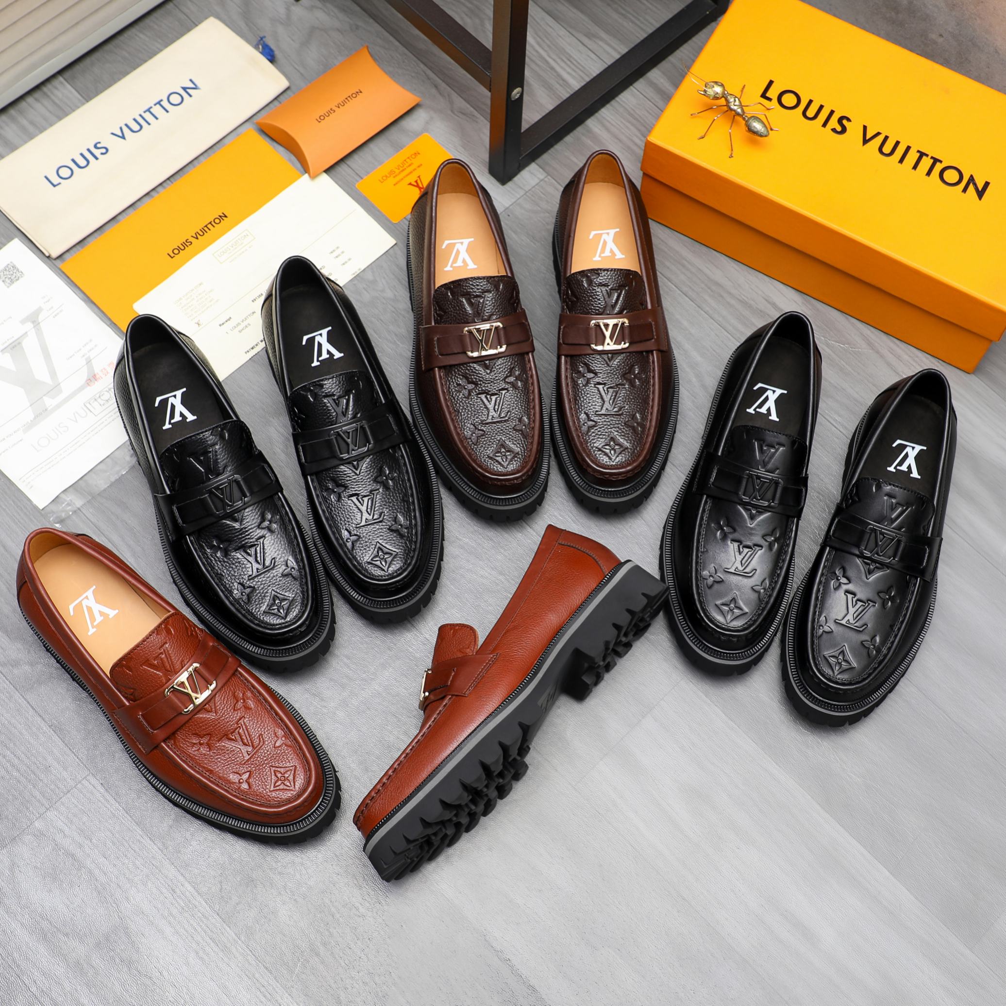 LuxluxHouse Best Quality Louis Vuitton Dress Shoes